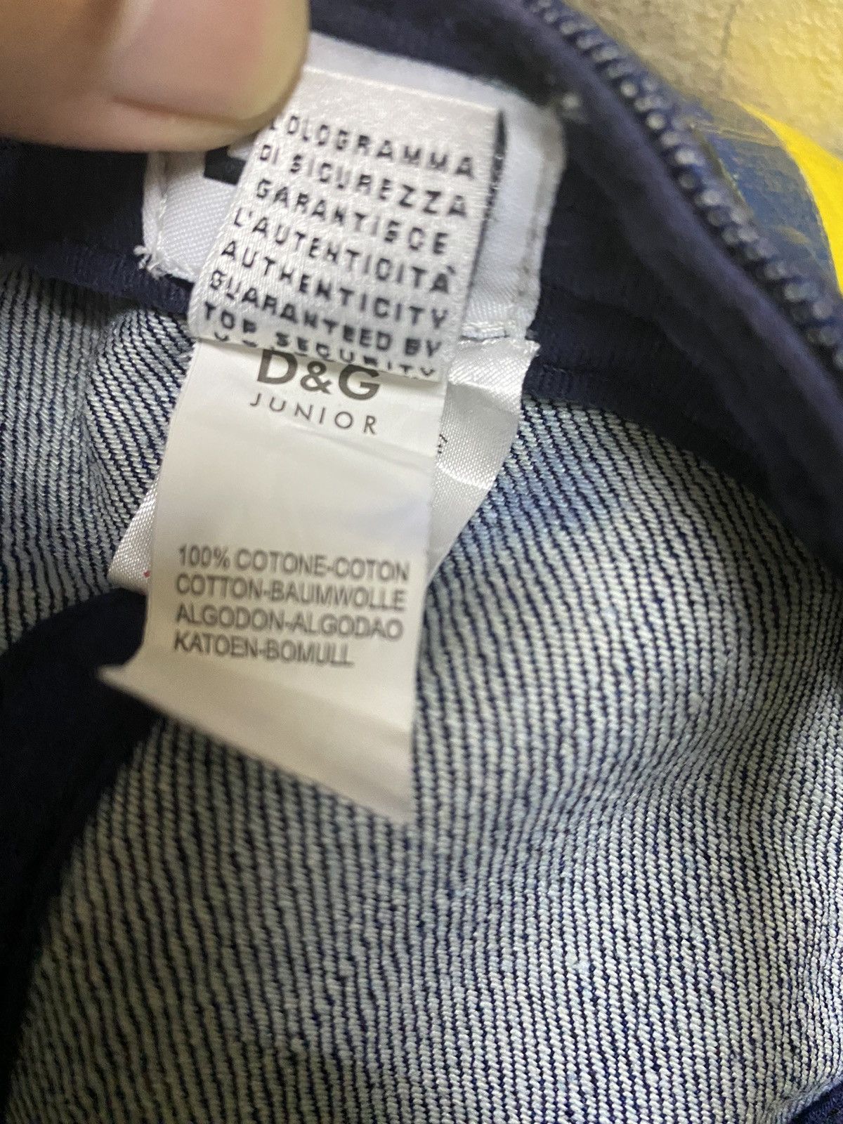 Dolce & Gabbana DOLCE AND GABANNA D&G BLUE DENIM JEANS Size ONE SIZE - 5 Thumbnail