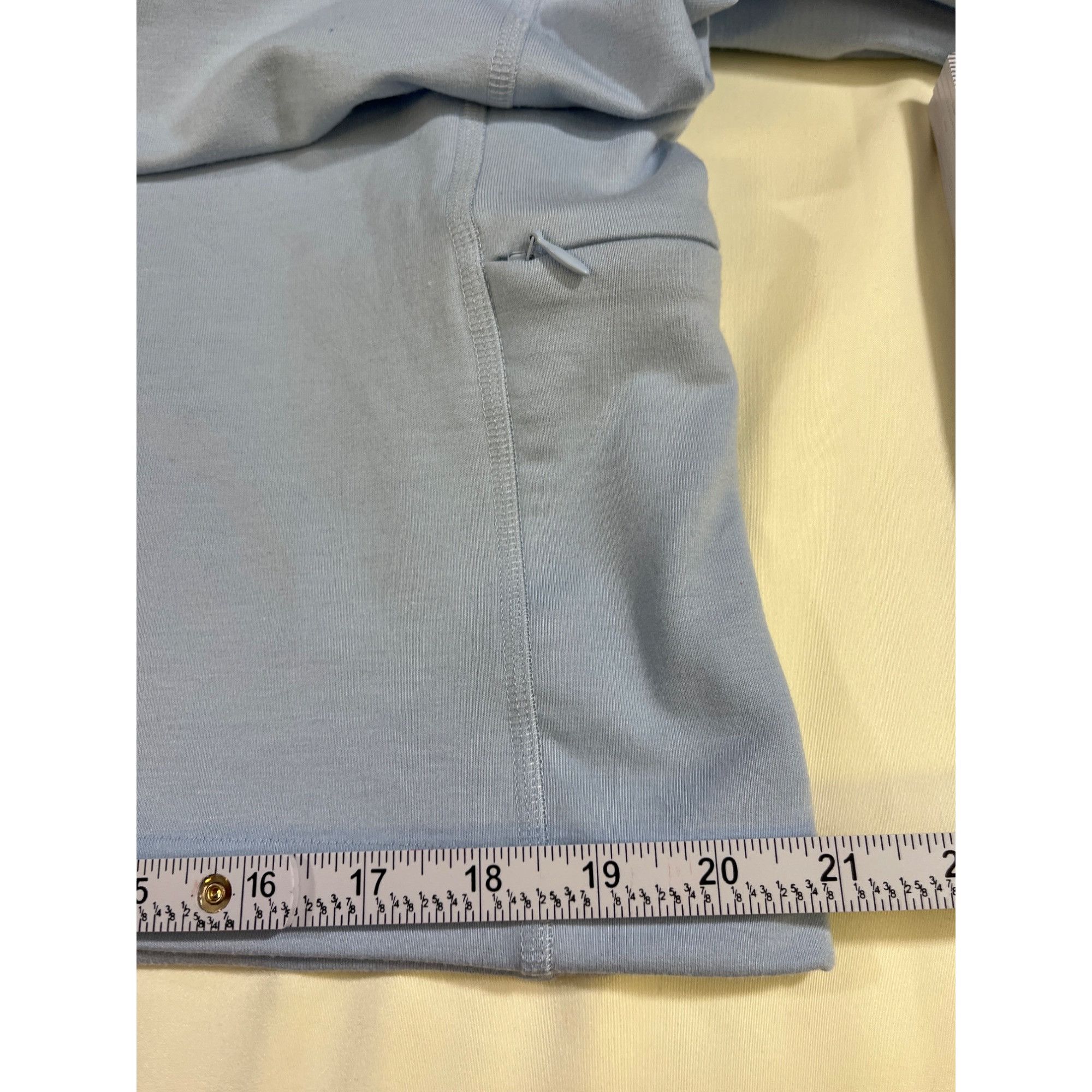 Lands' End Lands End Mens Light blue Quarter Zip Pullover Size M SKU 70 Size US M / EU 48-50 / 2 - 7 Thumbnail