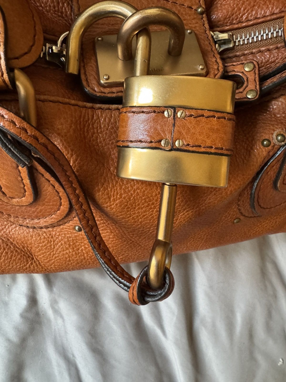 Chloe Chloe vintage y2k paddington bag purse handbag 2000s lock Size ONE SIZE - 22 Thumbnail