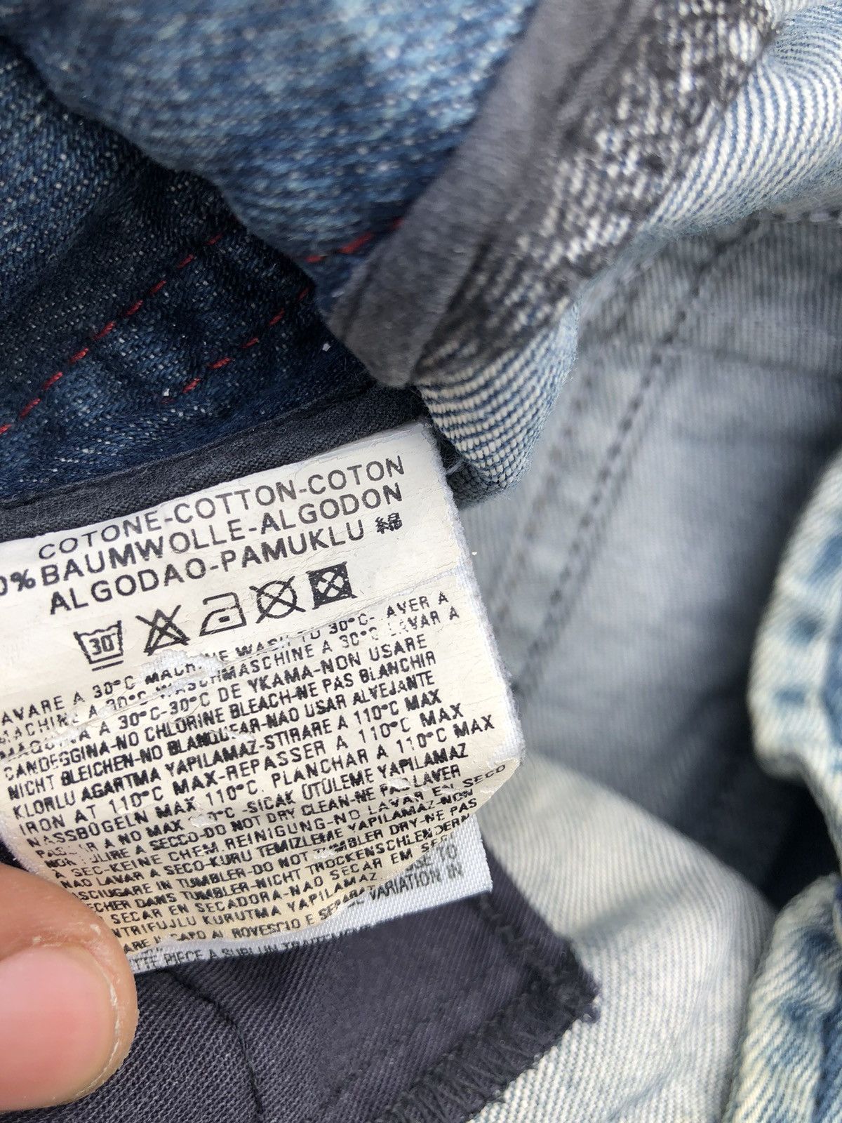 Diesel Vintage Diesel Jeans Style Rare Y2k Pants Bondage Size US 30 / EU 46 - 8 Thumbnail