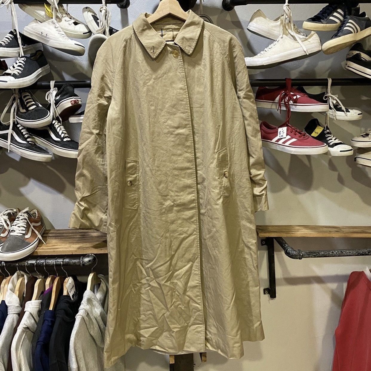 Vintage Burberry Trench Coat Jacket Made in England