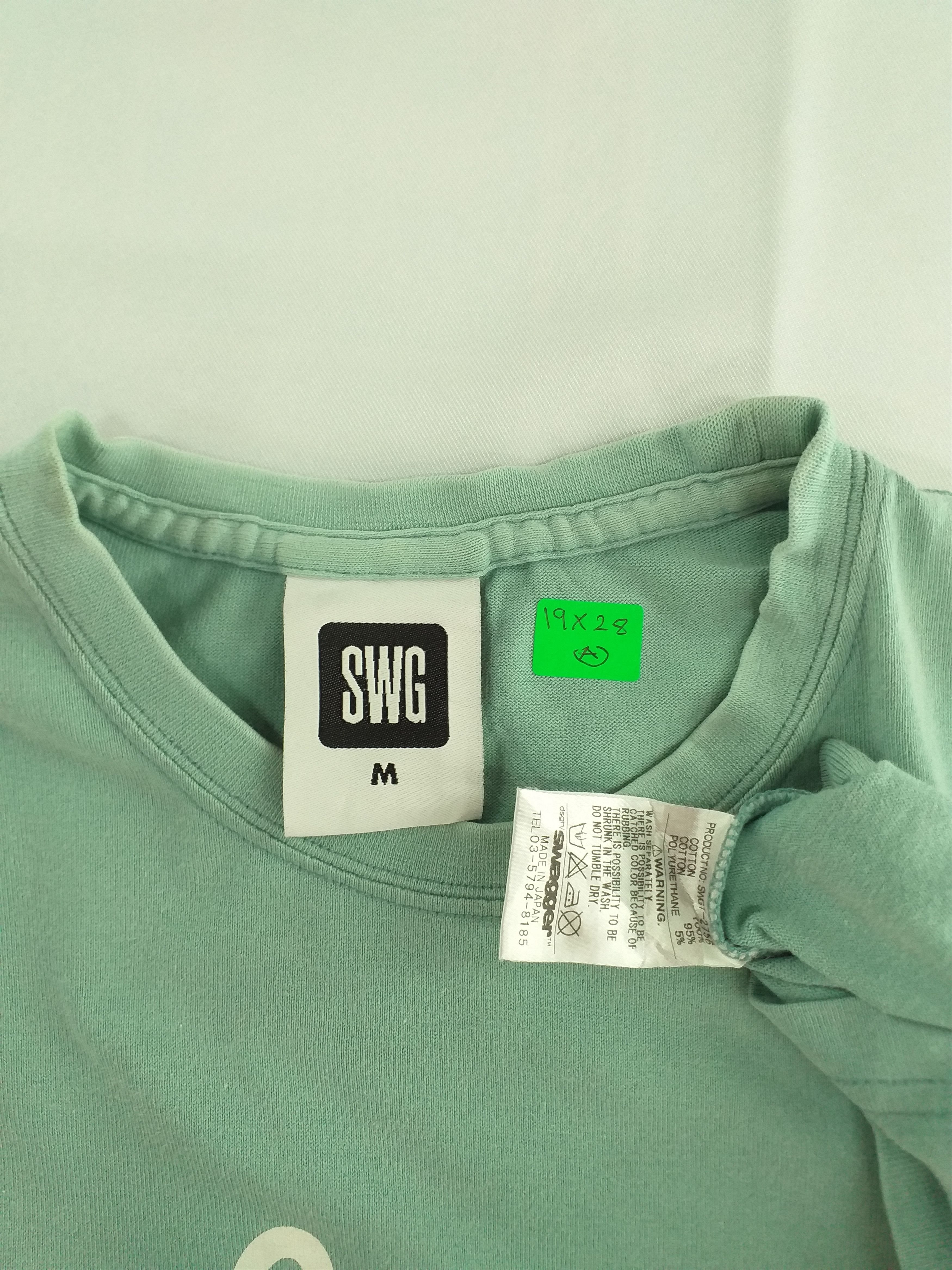Japanese Brand Vintage SWAGGER Streetwear Medium T Shirt -A084 Size US M / EU 48-50 / 2 - 3 Thumbnail