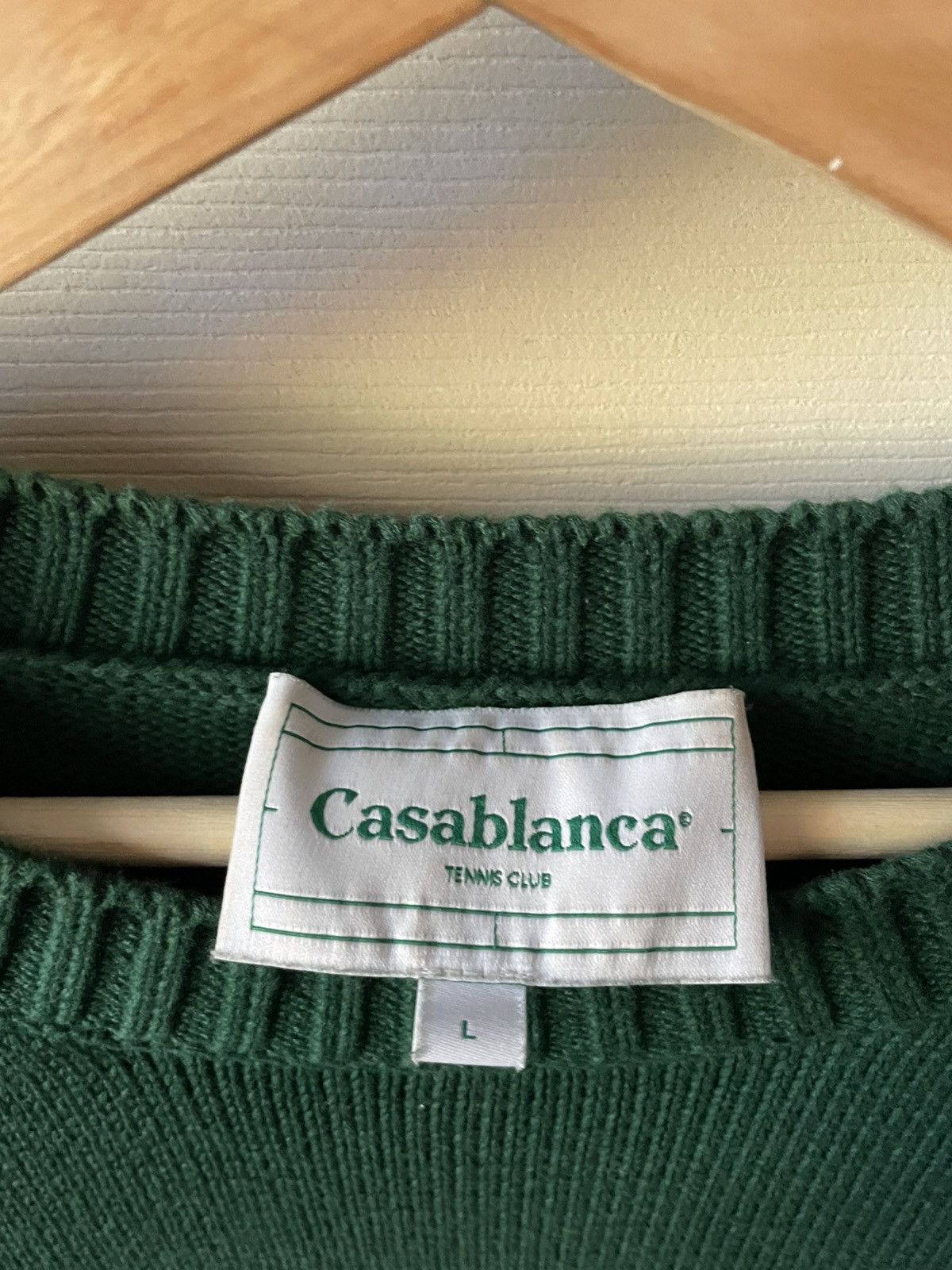 Casablanca Casa Blanca Green “Orange” Jumper Size US L / EU 52-54 / 3 - 2 Thumbnail