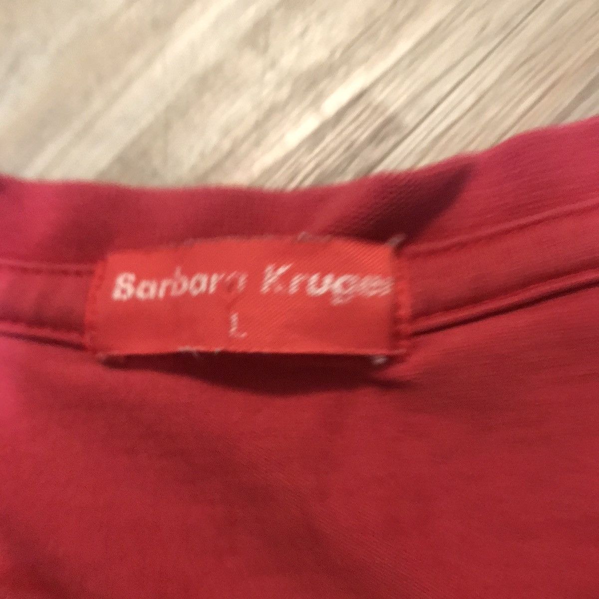 Barbara Kruger × Japanese Brand BARBARA KRUGER YOUR BODY IS A BATTLEGROUND RARE TEE Size L / US 10 / IT 46 - 3 Thumbnail