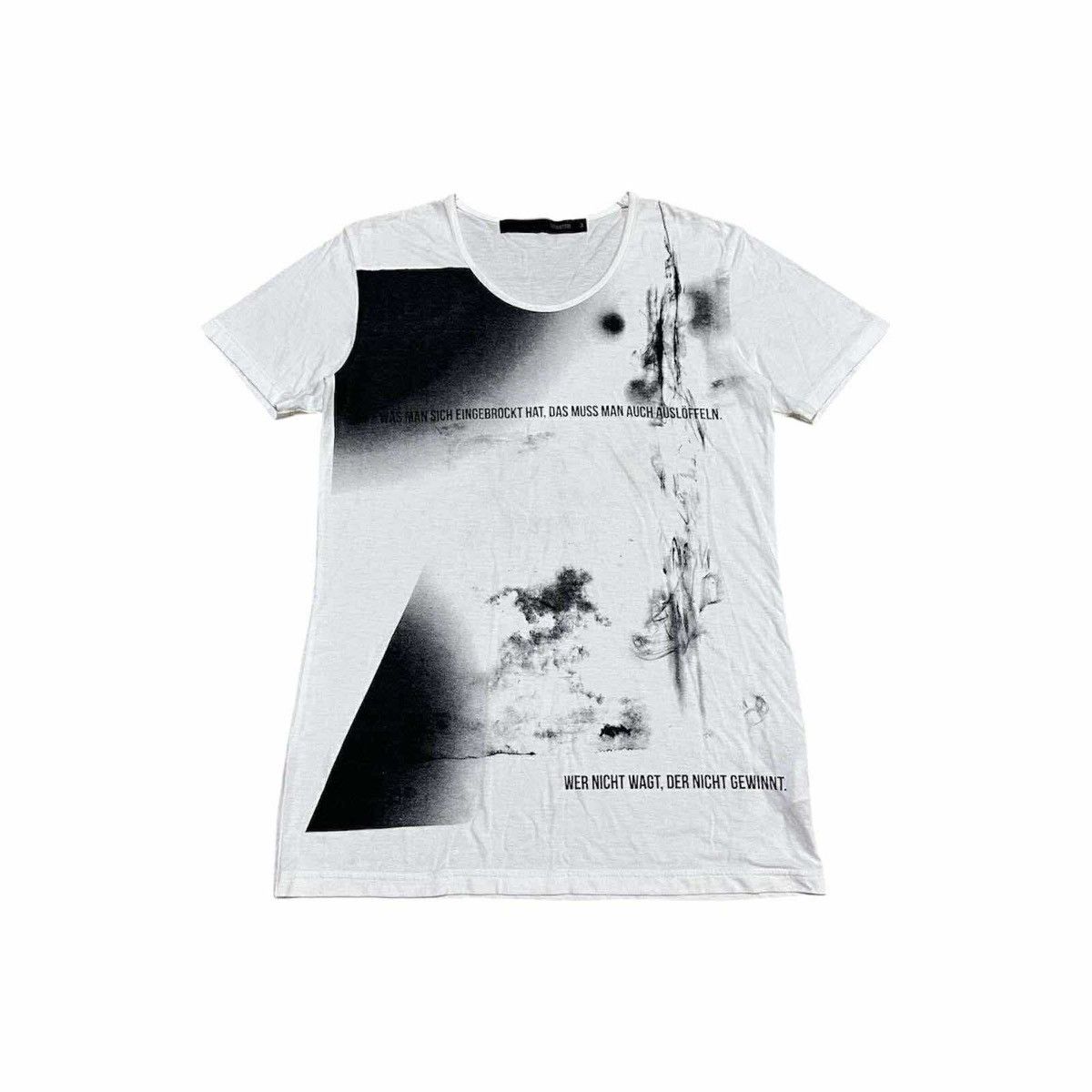 If Six Was Nine 🔥Y2K Archived Schlussel Dutch Poem Shirt Goth Punk Size US M / EU 48-50 / 2 - 1 Thumbnail