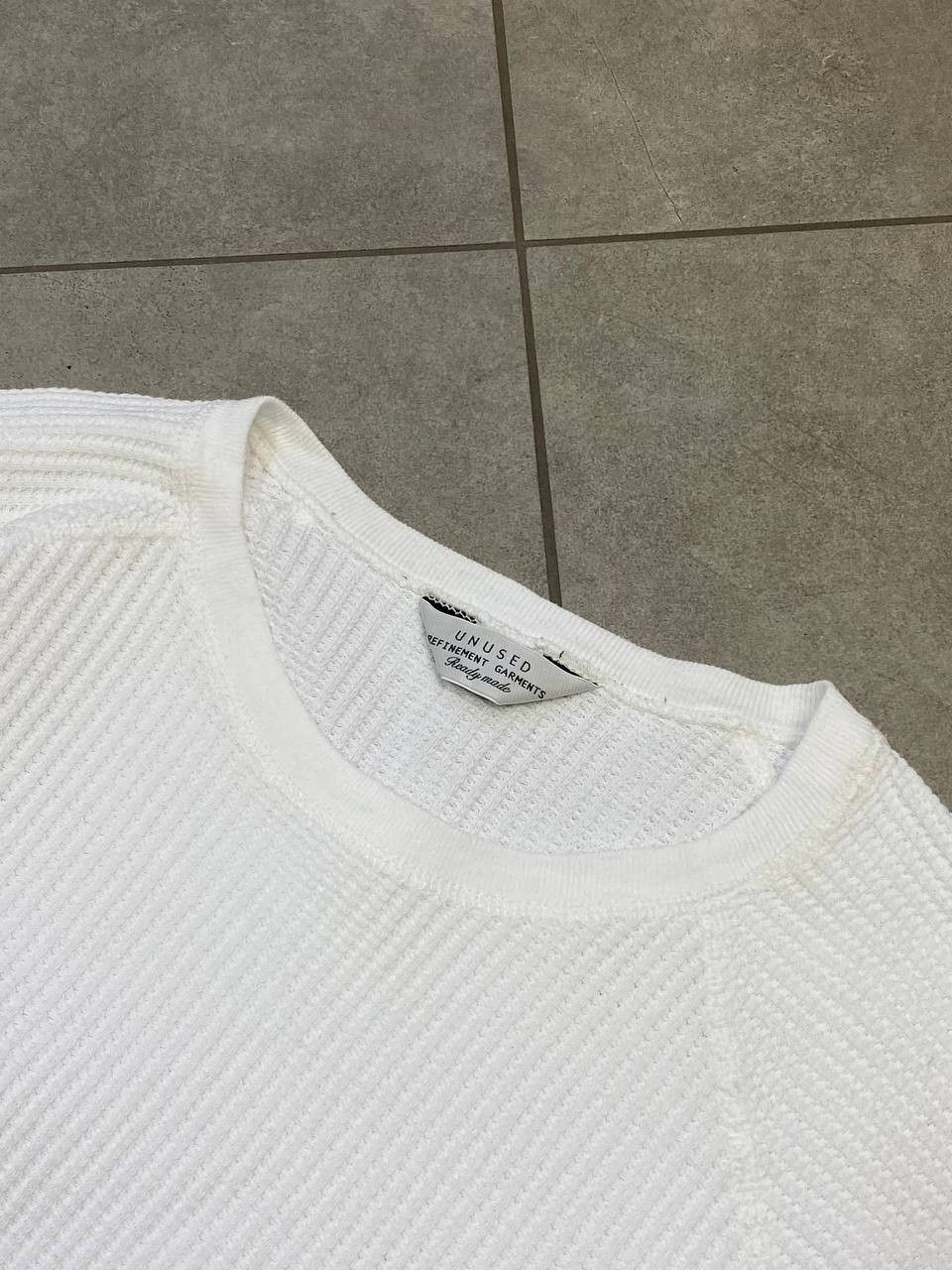 Unused Unused Ready Made Japanese Waffle Long Sleeve T-Shirt Size US M / EU 48-50 / 2 - 10 Thumbnail