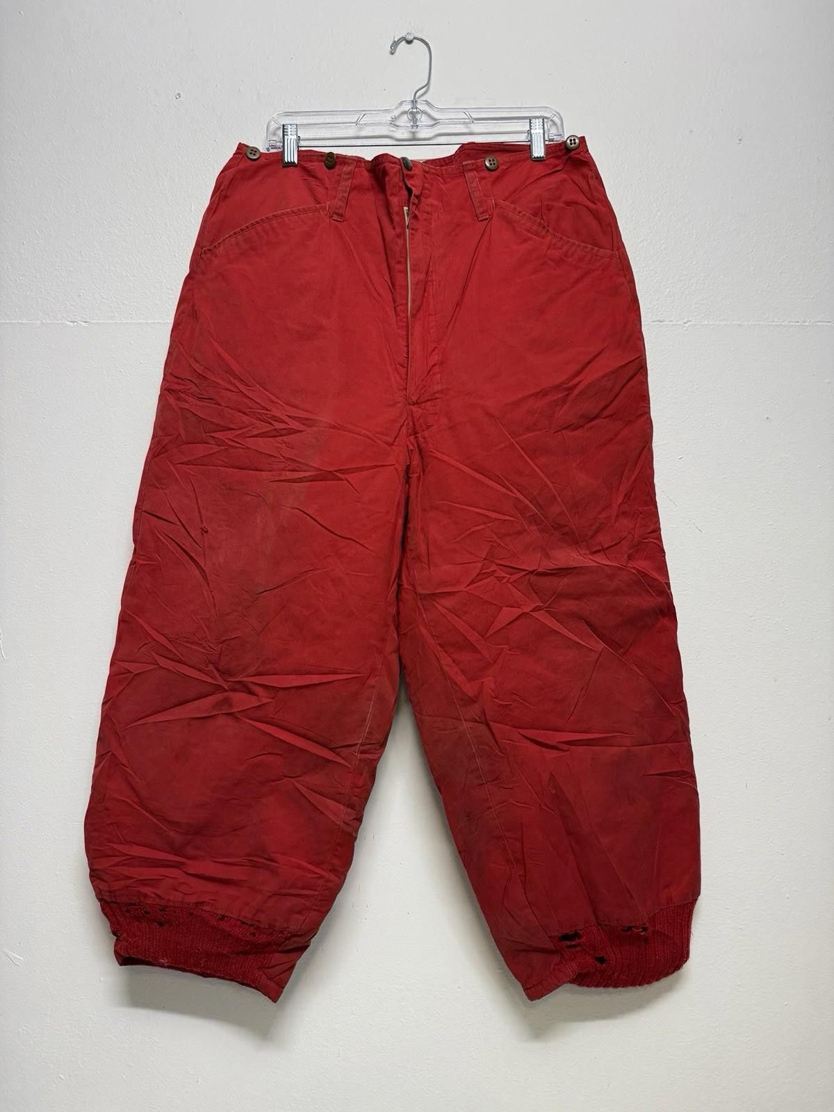 Other Vintage 1930s Insulated Hunting Pants Talon Zipper 32/23 Size ONE SIZE - 1 Thumbnail