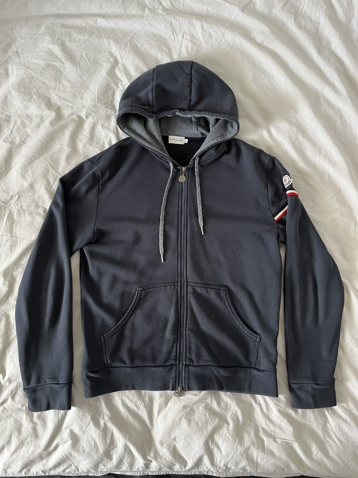 Moncler Moncler Zip Up Hoodie Size US L / EU 52-54 / 3 - 1 Thumbnail