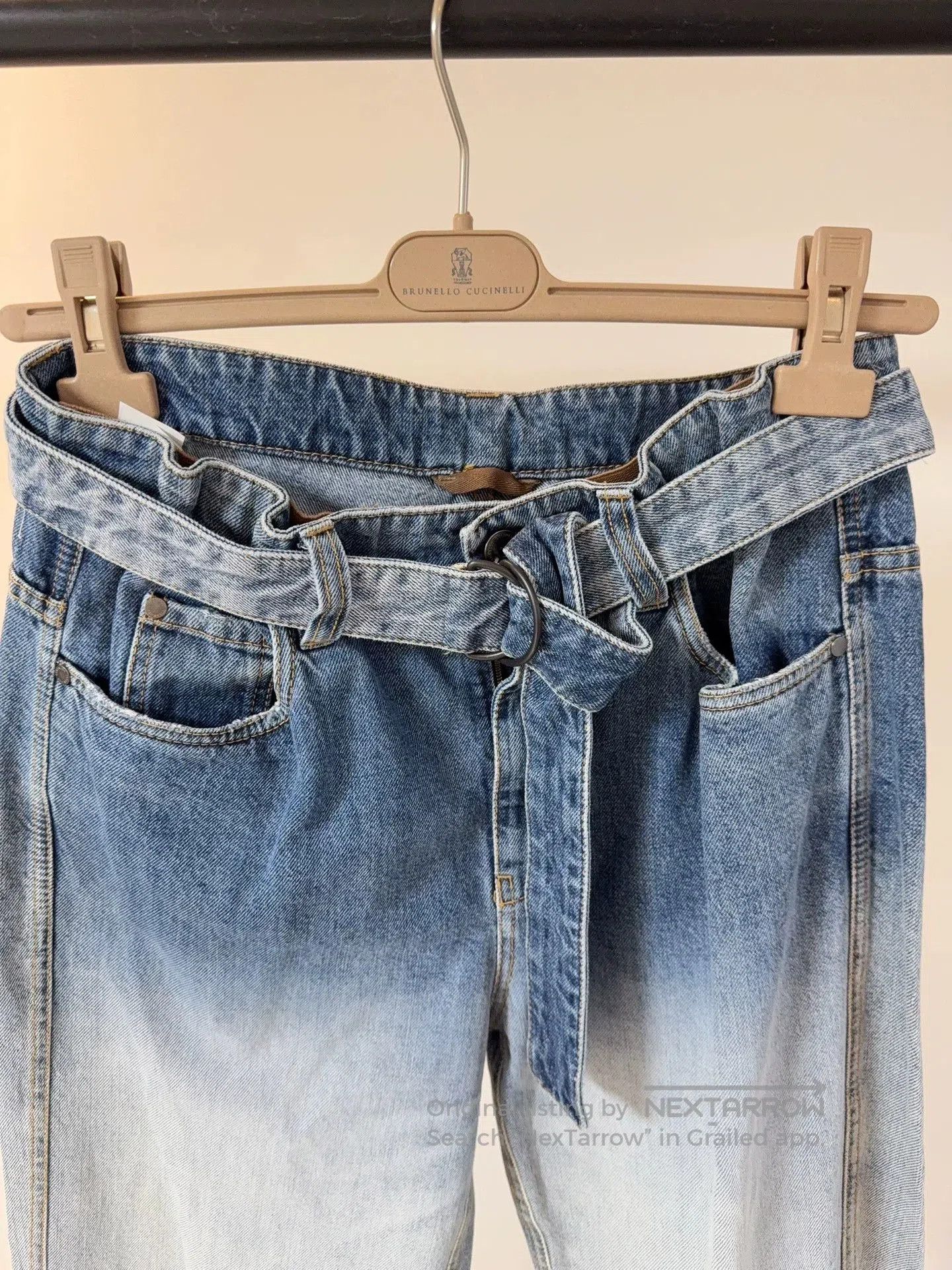 Brunello Cucinelli Brunello Cucinelli Washed Jeans. Size US 40 / EU 56 - 4 Thumbnail