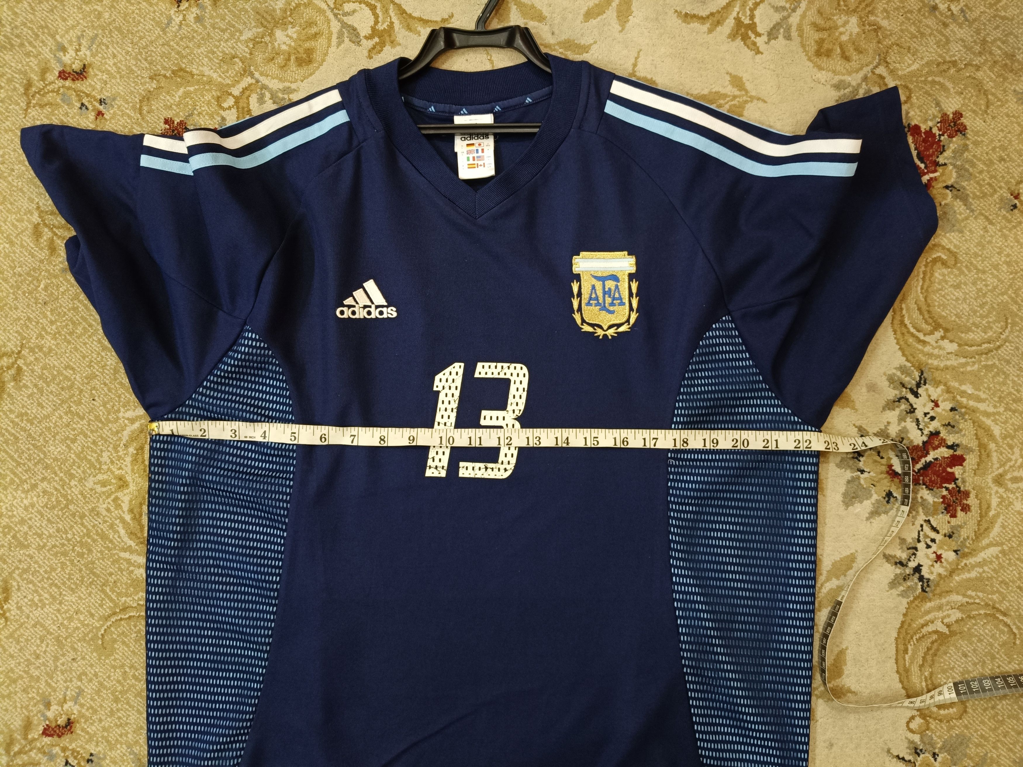 Adidas Vintage Adidas Argentina 2002 Size US L / EU 52-54 / 3 - 9 Thumbnail