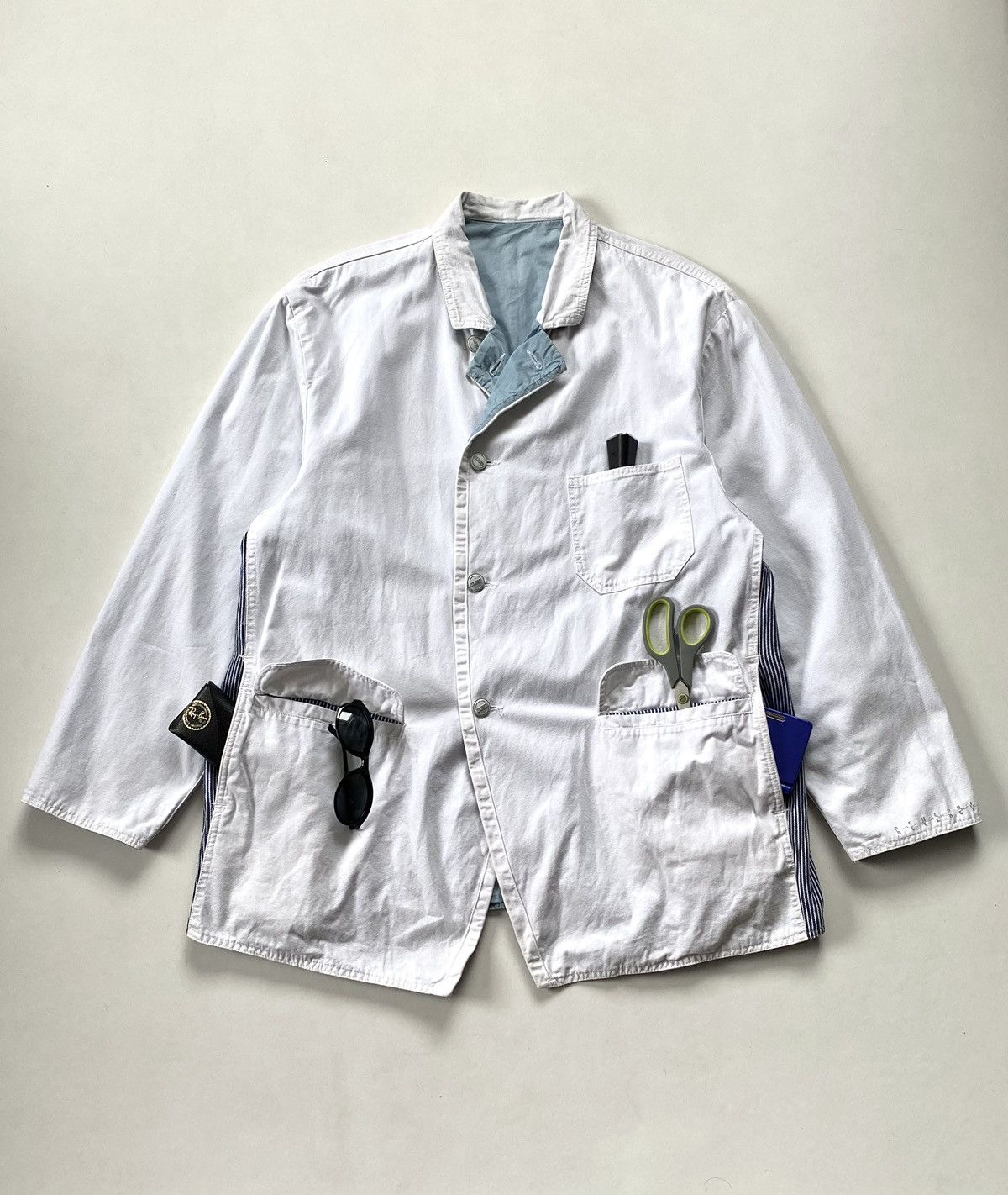 Marithe + Francois Girbaud 🔥Archive Marithe Francois Girbaud Reverersible Work Jacket Size US L / EU 52-54 / 3 - 3 Thumbnail