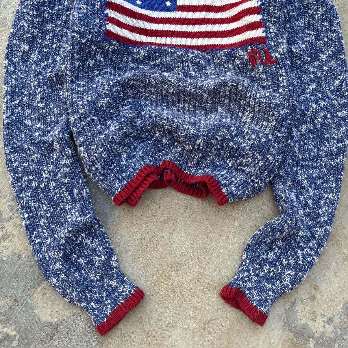 Polo Ralph Lauren Vintage Polo Ralph Lauren Flag Knitwear Sweater Size US M / EU 48-50 / 2 - 3 Thumbnail