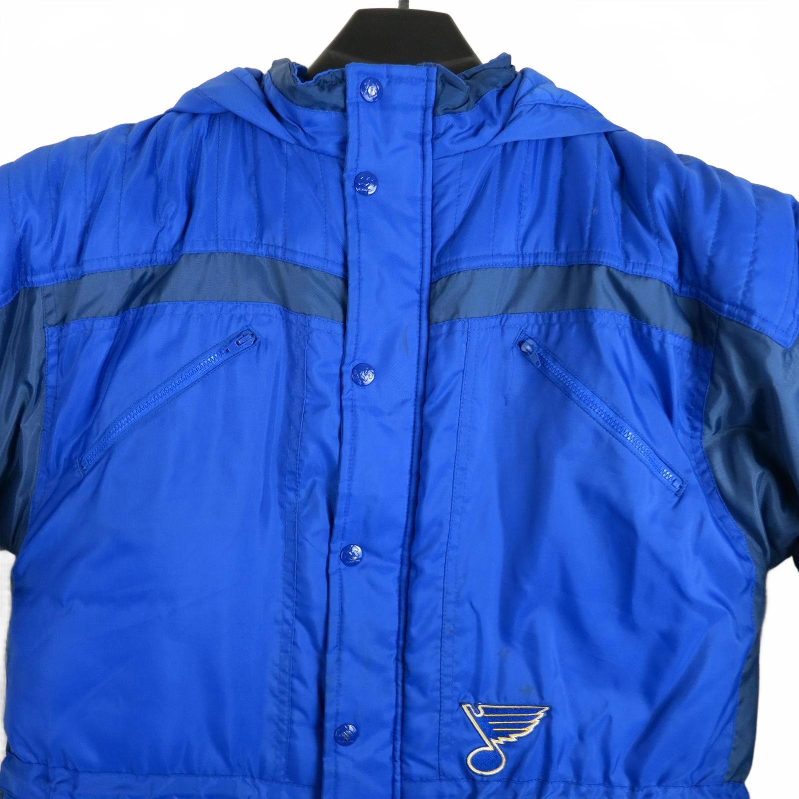 Other Vintage Mighty Mac Youth XL Blue St. Louis Blues Parka Size US XL / EU 56 / 4 - 4 Thumbnail