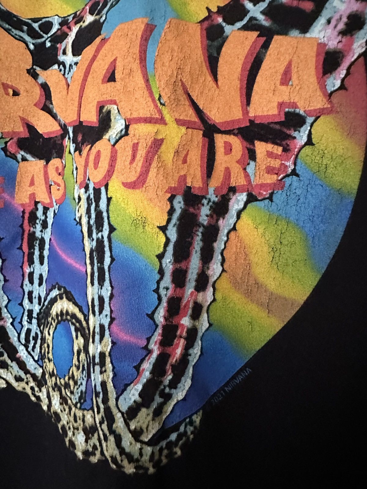 Band Tees Nirvana Come as You Are Seahorse Graphic Tee Size US L / EU 52-54 / 3 - 3 Thumbnail