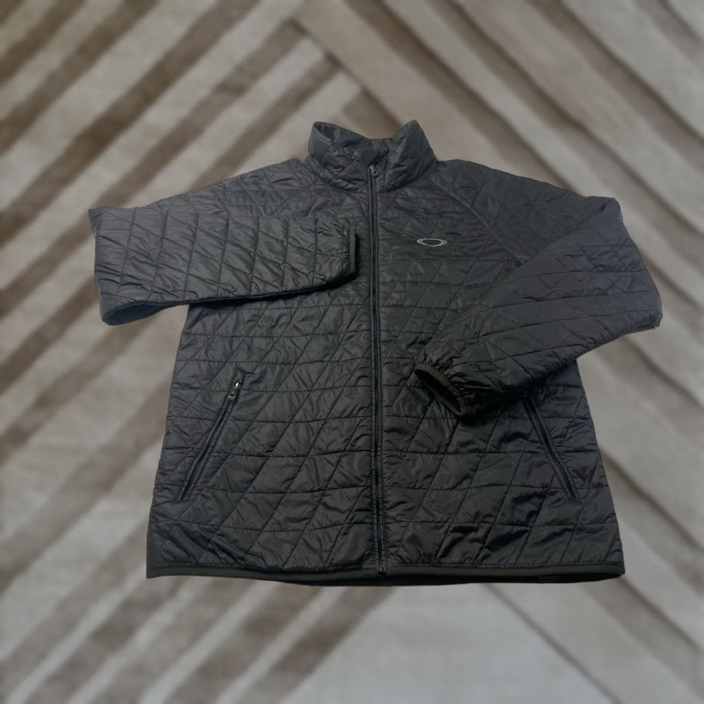 Oakley Oakley Jacket Micro Puffer Full Zip Primaloft Quilted Black Womens XL Size XL / US 12-14 / IT 48-50 - 1 Thumbnail