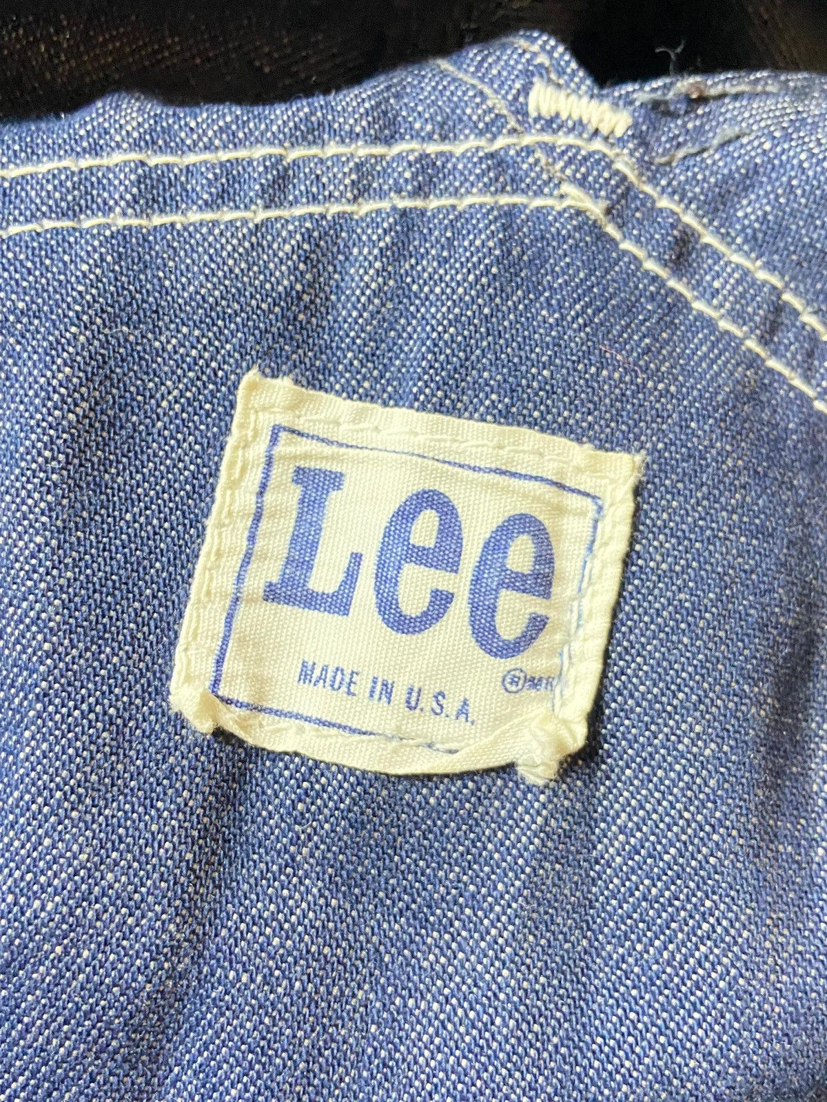 Japanese Brand × Lee × Vintage Vintage Lee Denim Overalls (121) Size US 31 - 9 Thumbnail