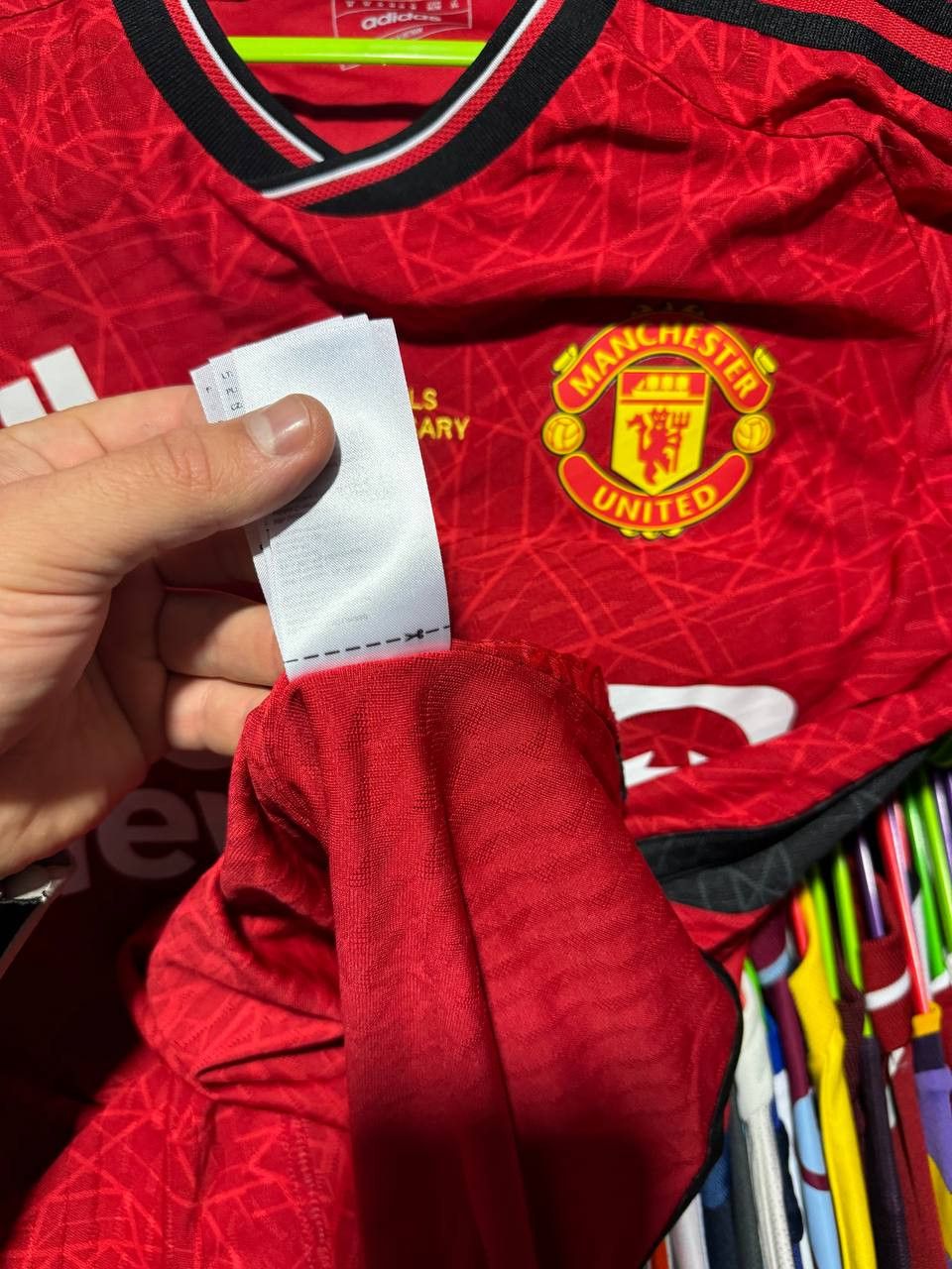 Adidas Manchester United 2023/24 Adidas Soccer Jersey Medium Size US M / EU 48-50 / 2 - 19 Thumbnail