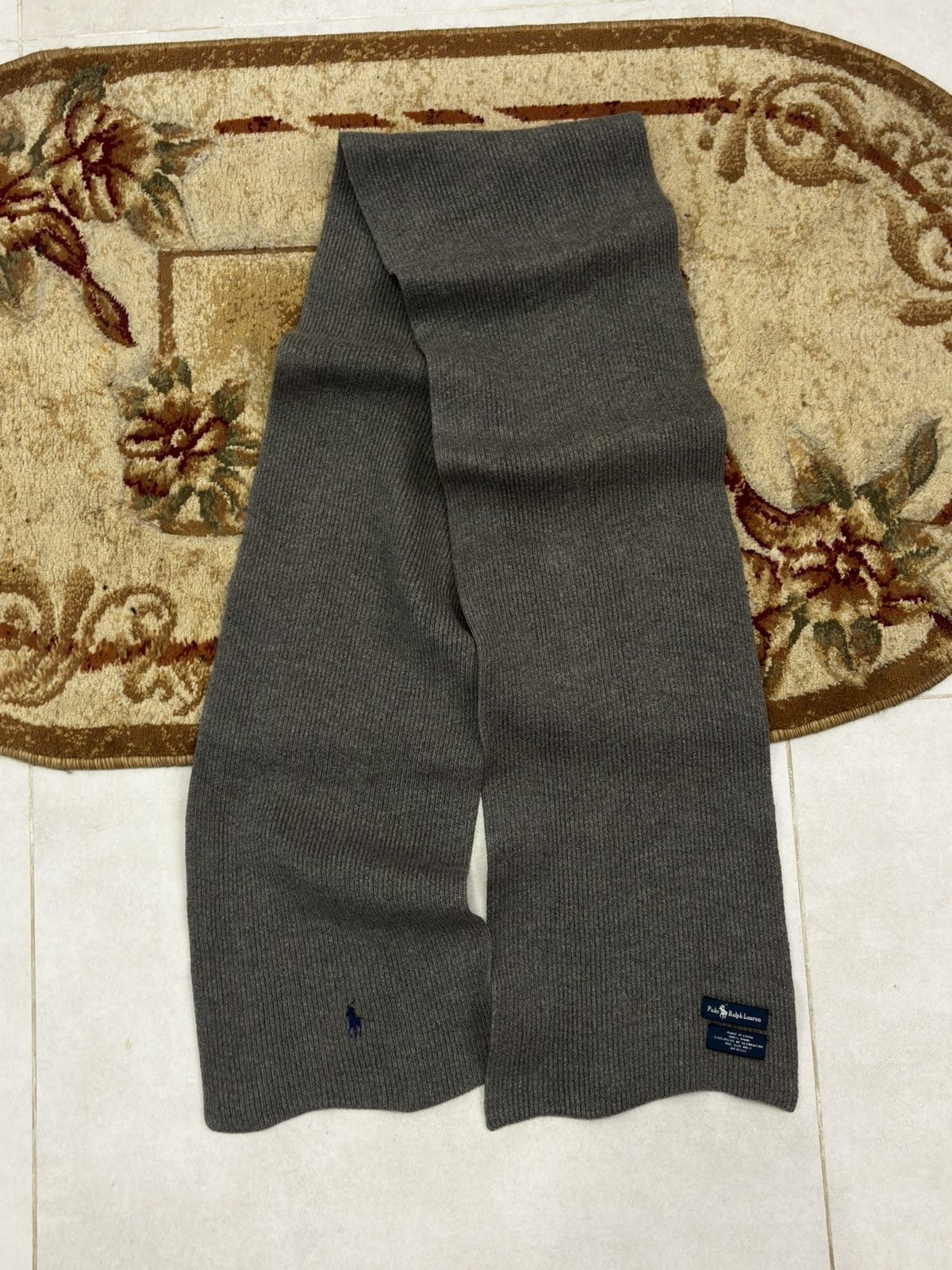 Polo Ralph Lauren Vintage Polo Ralph Lauren Wool Scarf Size ONE SIZE - 1 Thumbnail
