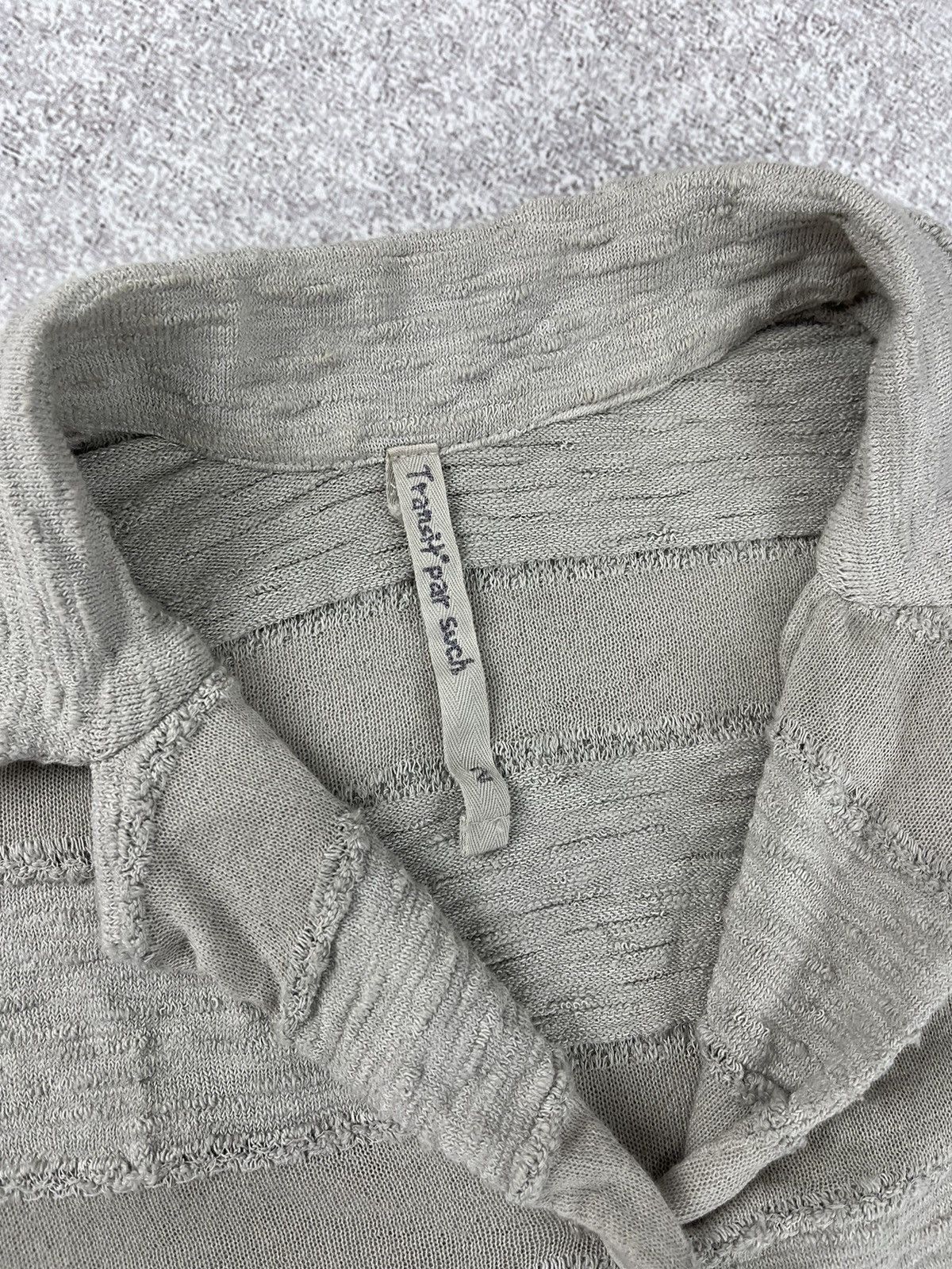 Transit × Transit Uomo × Vintage Avant Garde Transit Par Such Knit Sweater Cardigan Size 2 Size M / US 6-8 / IT 42-44 - 7 Thumbnail
