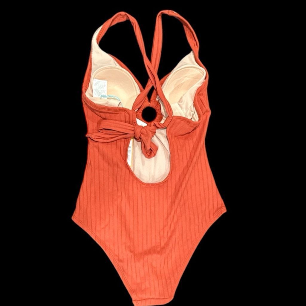 Target Basics NWT TARGET KONA SOL Wide Ribbed Ring Medium Coverage One Pie Size M / US 6-8 / IT 42-44 - 7 Thumbnail