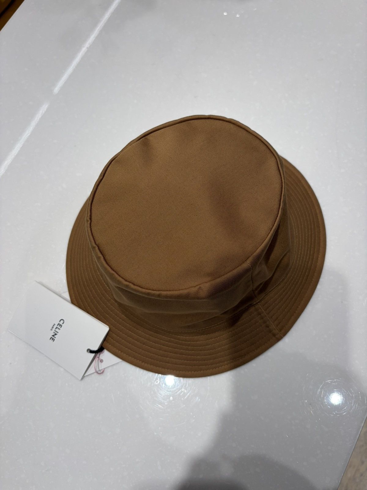 Celine M - women’s camel fisherman hat - new with tag Size ONE SIZE - 3 Thumbnail