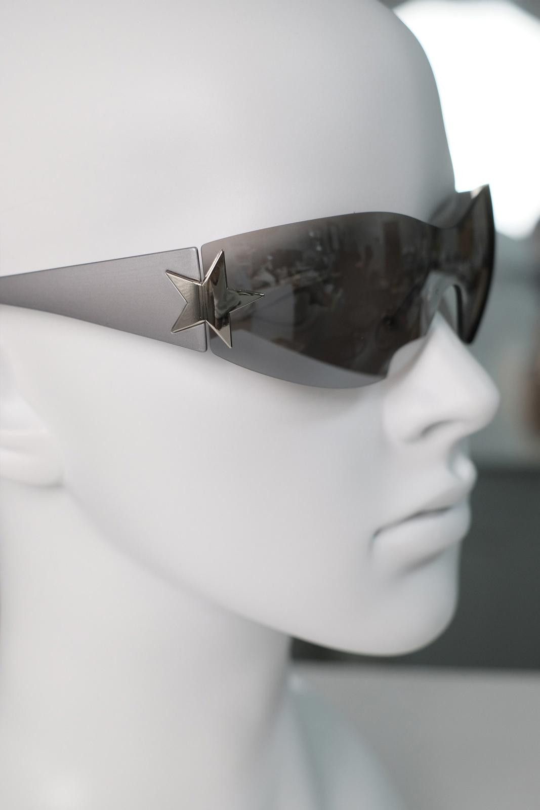Other Y2k Vtg Avant Garde Cyber Punk Sliver Sunglasses Unisex OS Size ONE SIZE - 7 Thumbnail