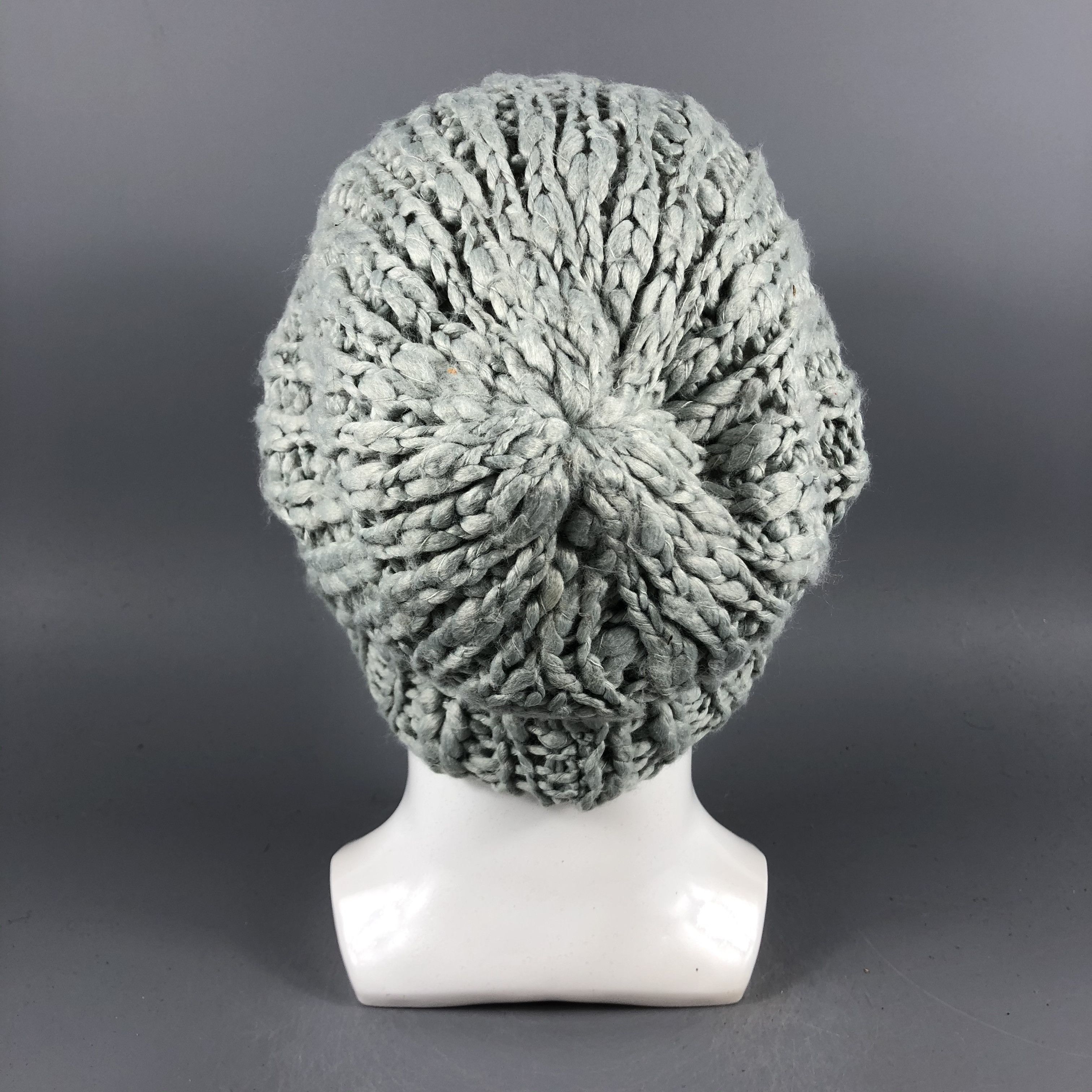 Japanese Brand × Vintage Japanese Brand Slouchy Knit Beanie Snow Hat Snow Cap -D1158 Size ONE SIZE - 3 Thumbnail