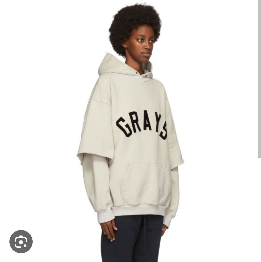 トップス FEAR OF GOD 7th Overlapped 3/4 Sleeve Fear of God Seventh Collection Overlapped 3/4 Sleeve