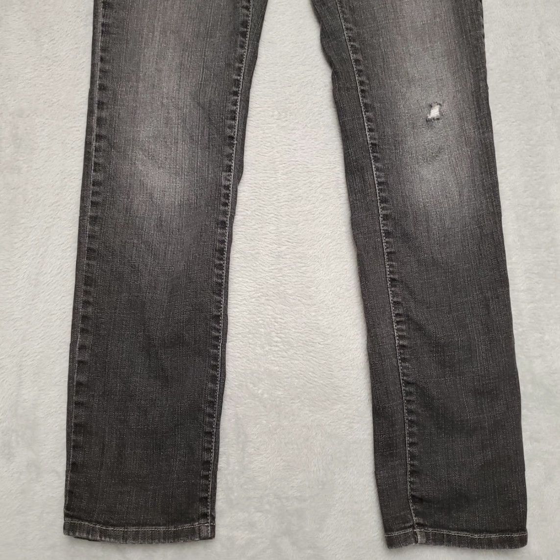 Eileen Fisher Eileen Fisher Jeans Women 6 Faded Black Stretch Denim Straight Casual Comfort Size 28" / US 6 / IT 42 - 2 Thumbnail