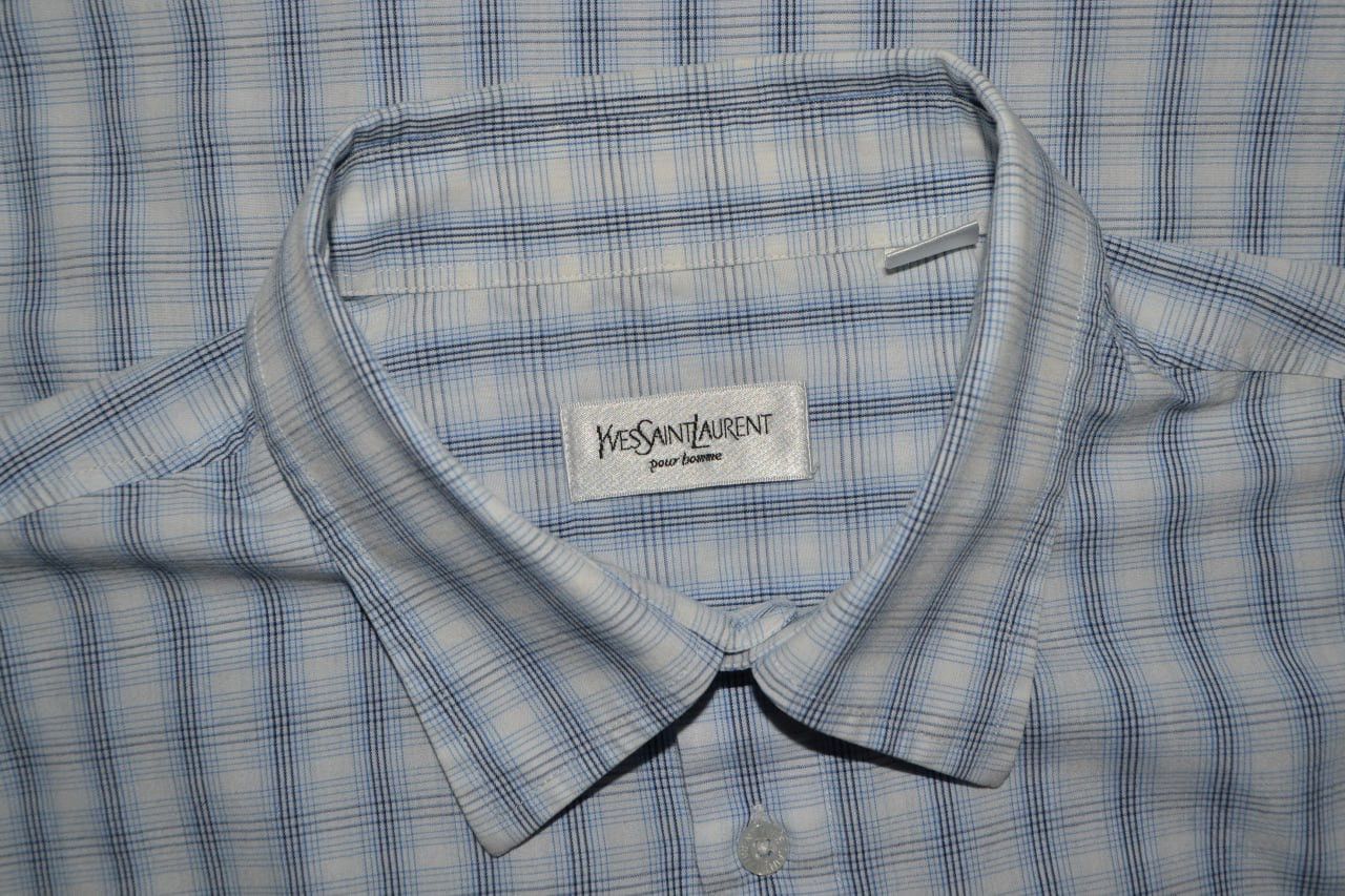Yves Saint Laurent Yves Saint Laurent Shirt Short Sleeve size XL Size US XL / EU 56 / 4 - 7 Thumbnail