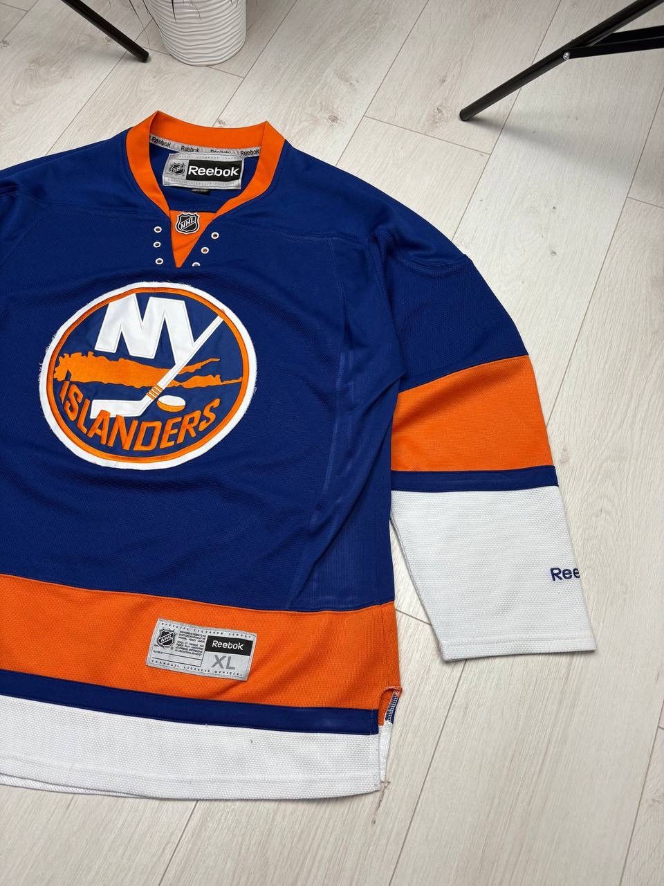 NHL Vintage 2000s New York Islanders NHL Embroidered Jersey Rare Size US XL / EU 56 / 4 - 3 Thumbnail