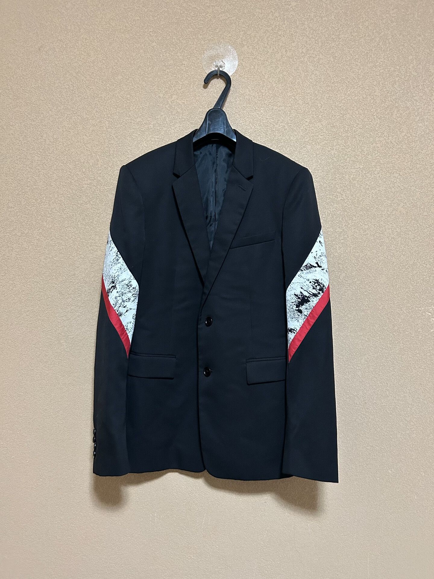Dior Dior Homme Graffiti Sleeve Wool Blazer Size US S / EU 44-46 / 1 - 1 Thumbnail