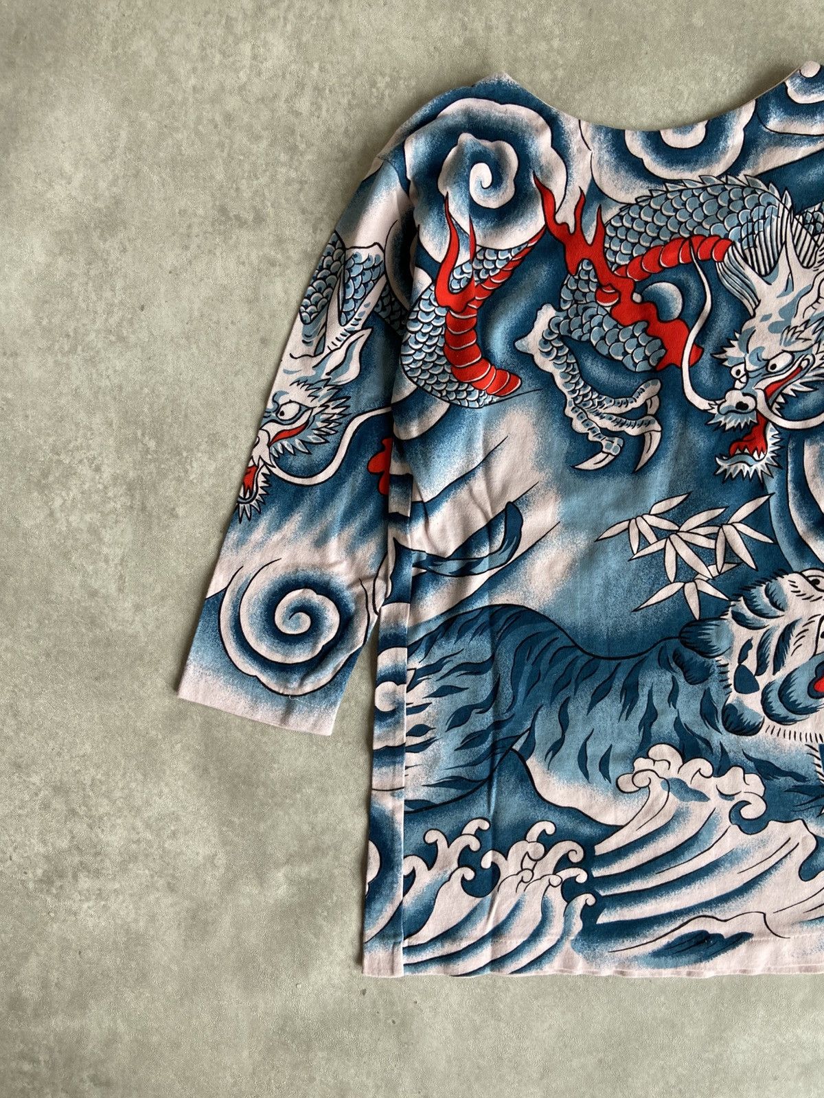 Beauty Beast × If Six Was Nine × Japanese Brand Japanese Dragon 90s AOP Raglan Kimono Dragon Style Size US M / EU 48-50 / 2 - 9 Thumbnail