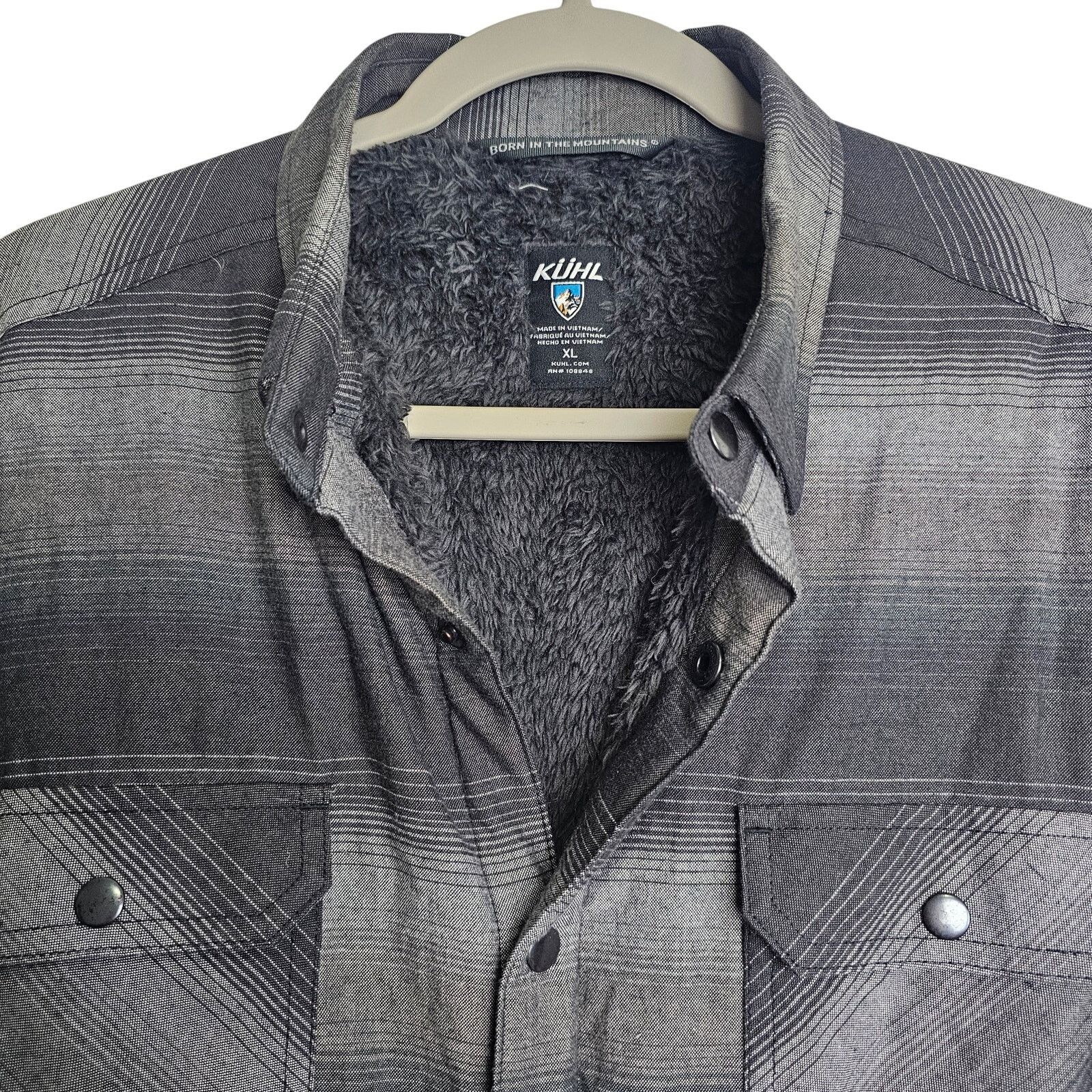 Kuhl Kuhl Mens Joyrydr Shacket Size XL Flannel Shirt Jacket Snap Size US XL / EU 56 / 4 - 2 Thumbnail