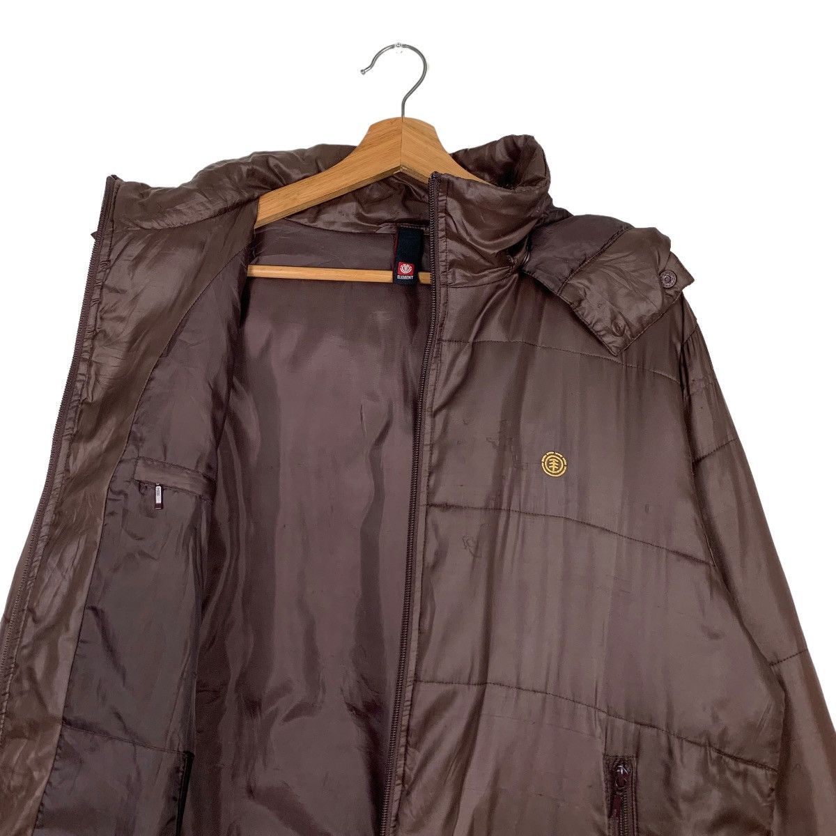Element ELEMENT Puffer Hoodie Jacket #0264-C12 Size US L / EU 52-54 / 3 - 12 Thumbnail