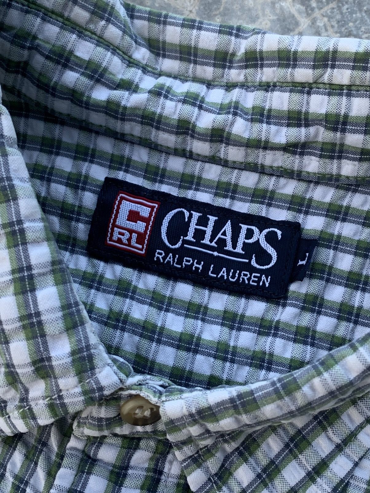 Chaps Ralph Lauren vintage chaps RALPH LAUREN boxy disstrased Size US L / EU 52-54 / 3 - 3 Thumbnail