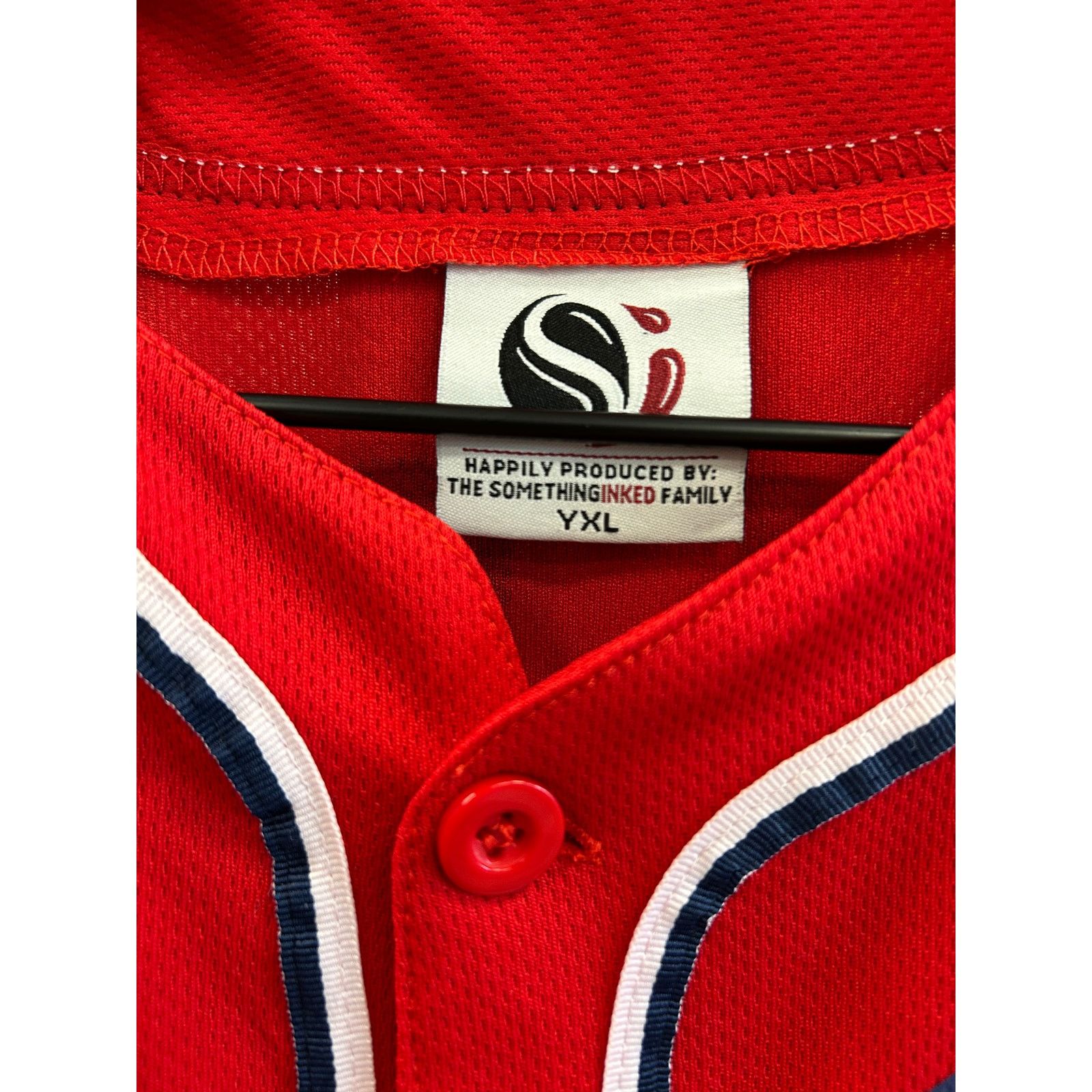 Mitchell & Ness Washington Nationals red alternate jersey Max Scherzer YXL Size US XL / EU 56 / 4 - 3 Thumbnail
