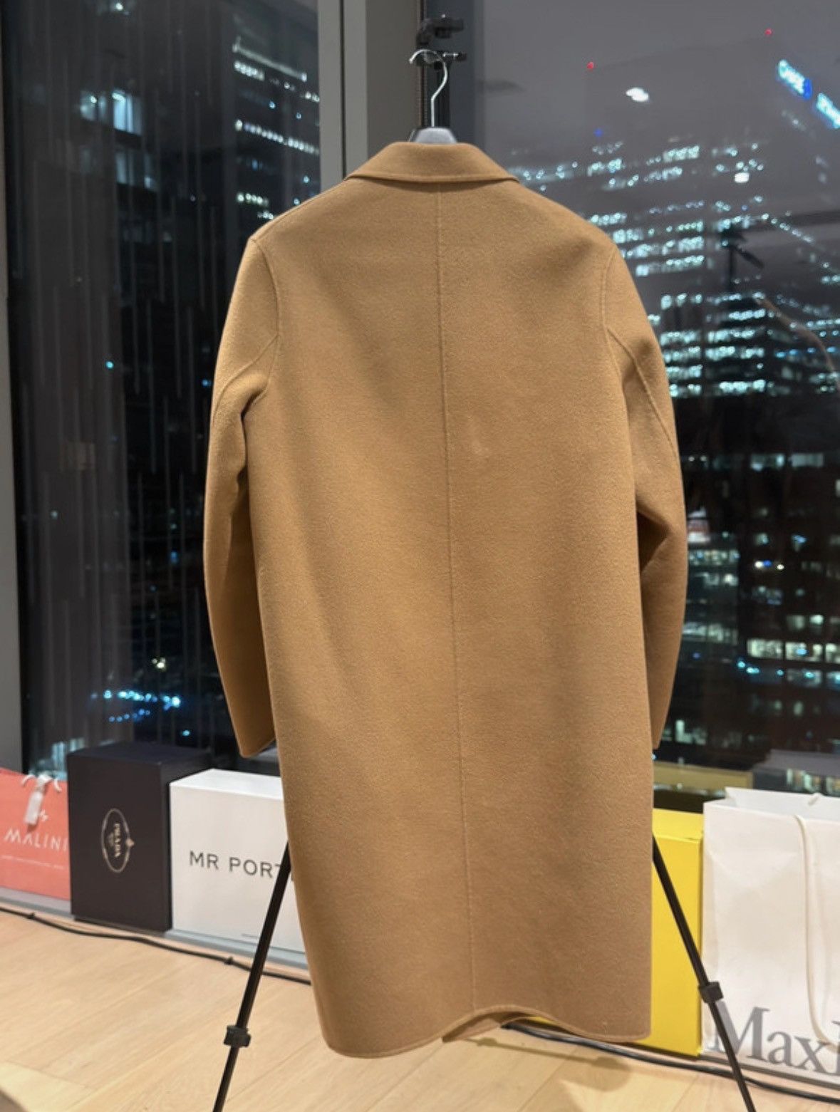 Acne Studios CHARLIE LIGHTER WEIGHT WOOL/CASHMERE COAT Size US M / EU 48-50 / 2 - 2 Thumbnail