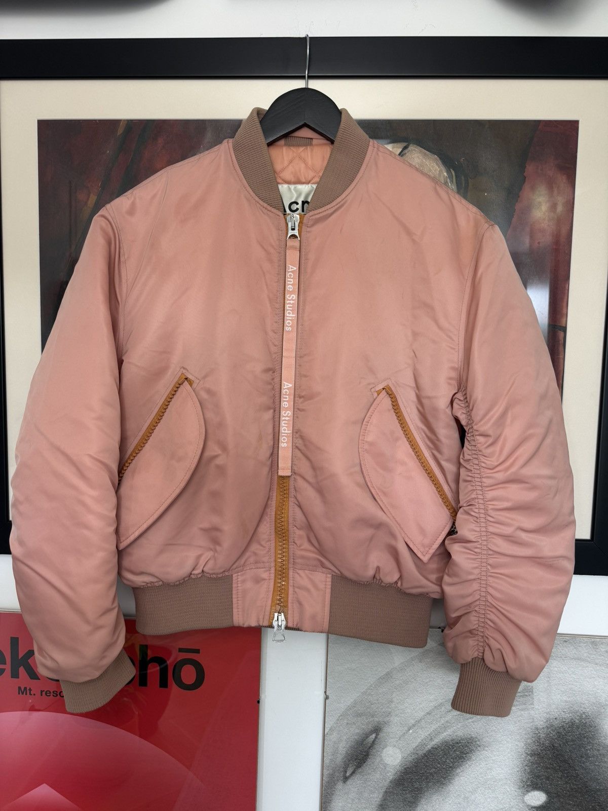 Acne Studios PAW17 Acne Studios Clea Bomber Jacket Oversize Boxy Fit Size XXS / US 00 / IT 34 - 1 Thumbnail