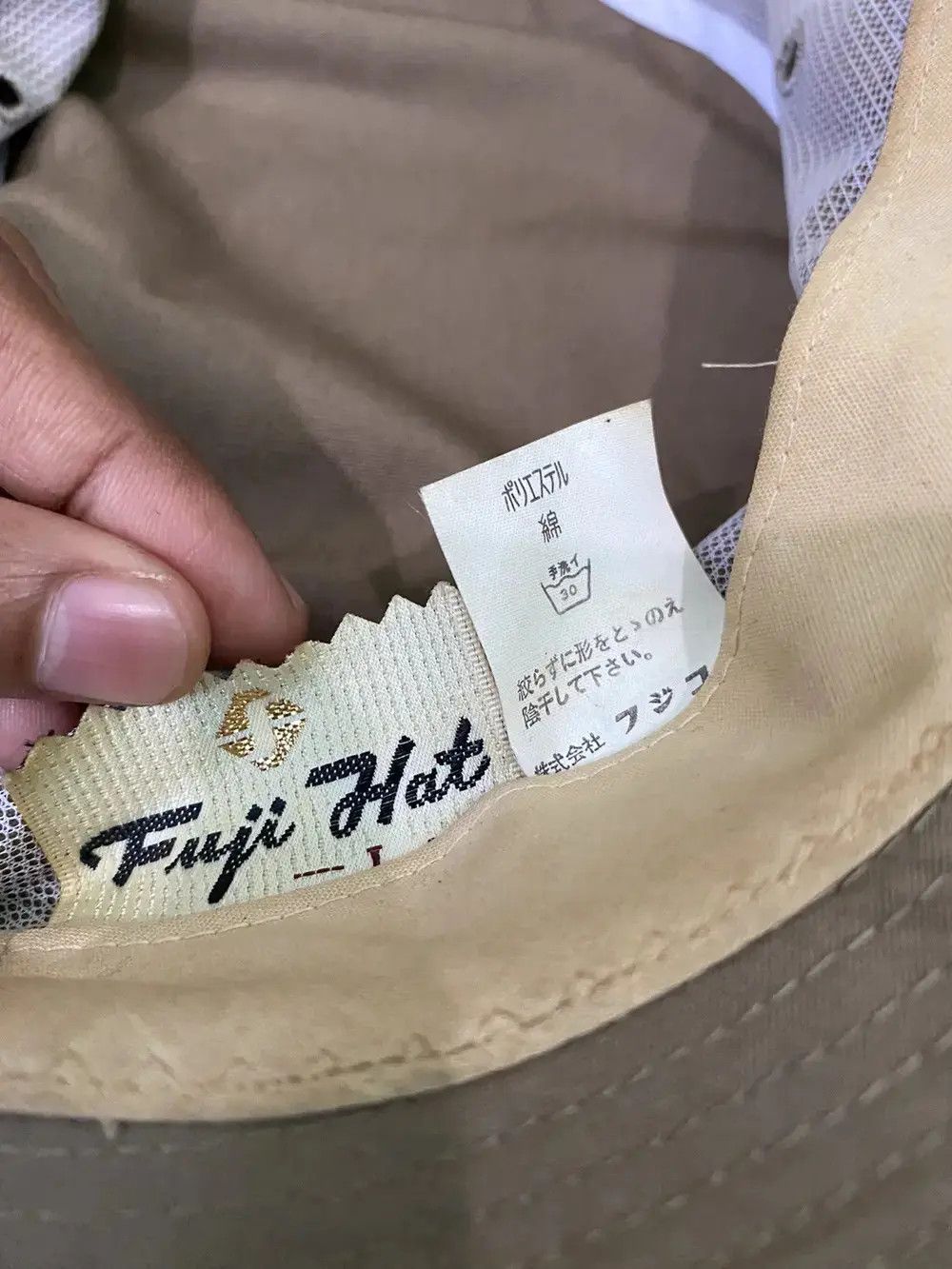 Japanese Brand × Vintage Japanese Brand Fuji Hat Bucket Hat Size ONE SIZE - 5 Thumbnail
