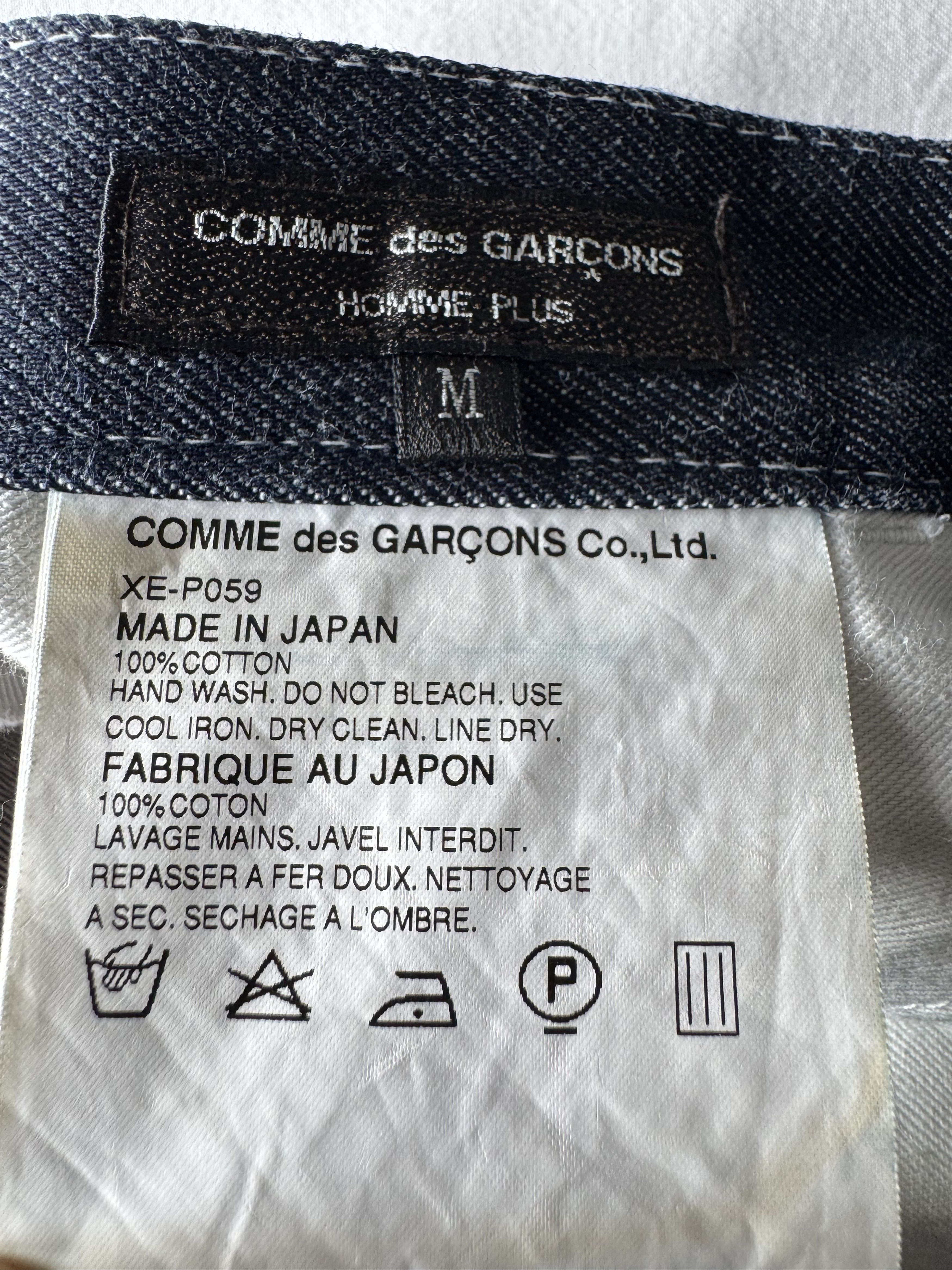 Comme des Garcons Homme Plus AD 2001 Comme Des Garcons Homme Plus Jeans Size US 32 / EU 48 - 3 Thumbnail