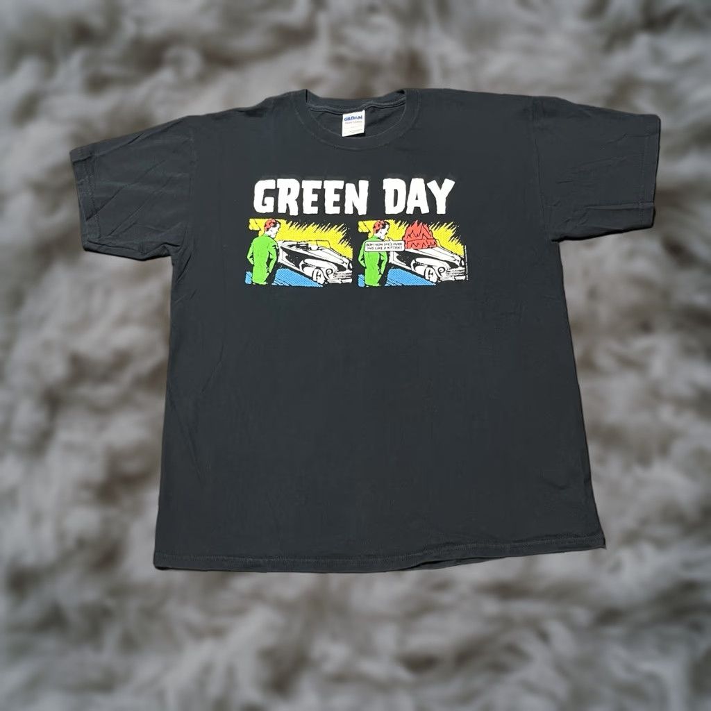ドスペ‼️ 90s GREEN DAY EAT YOUR PARENTS Tシャツ POST JUNK / 90's GREEN DAY ”EAT YOUR PARENTS” USA製 Tシャツ [L]