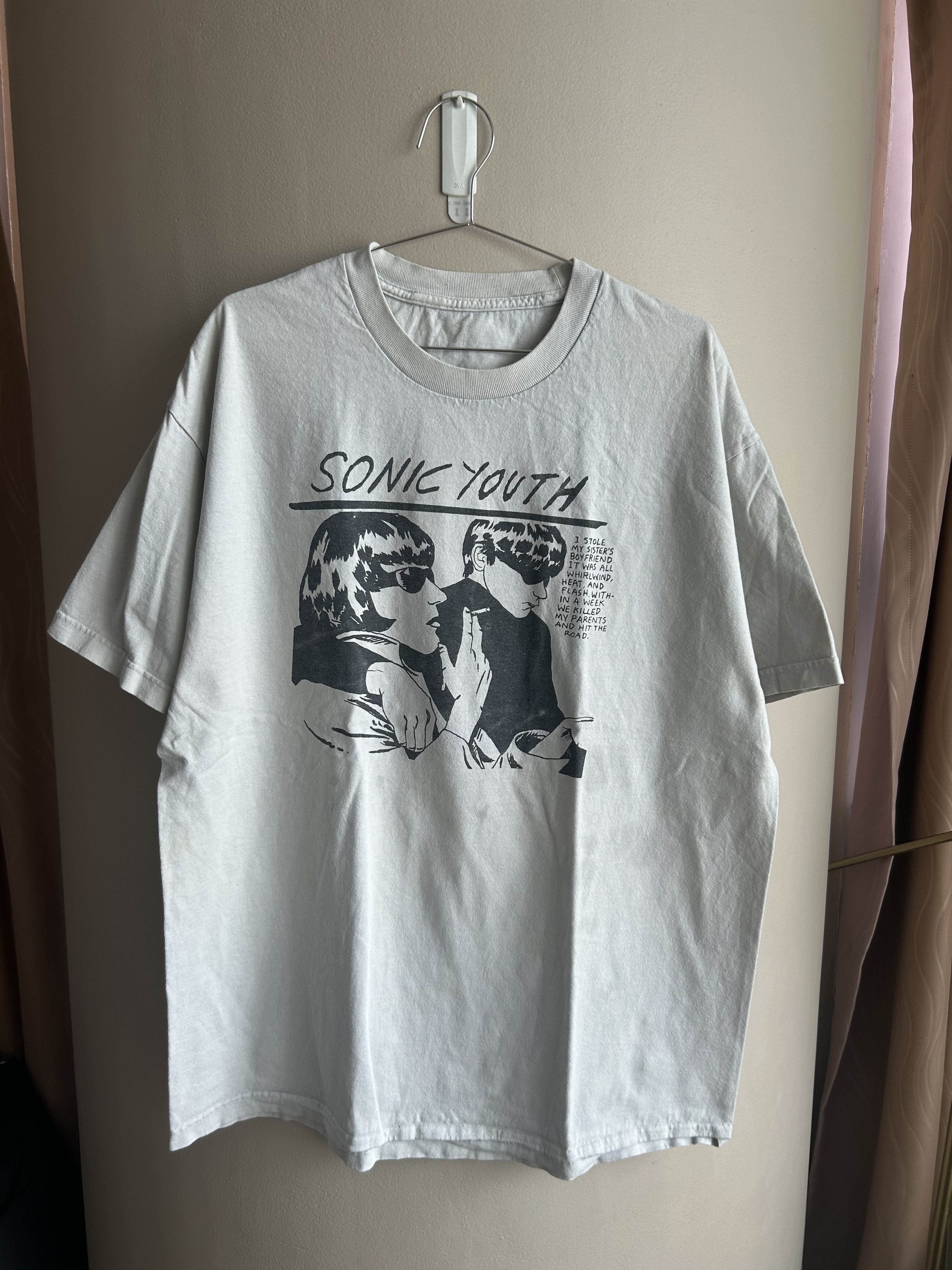 Band Tees × Jerzees Sonic Youth Dirty Japanese astronout tour Kurt