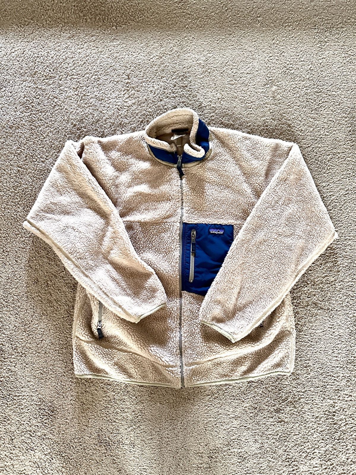 Patagonia Synchilla Retro X Deep Pile Cream Size hotsell Small