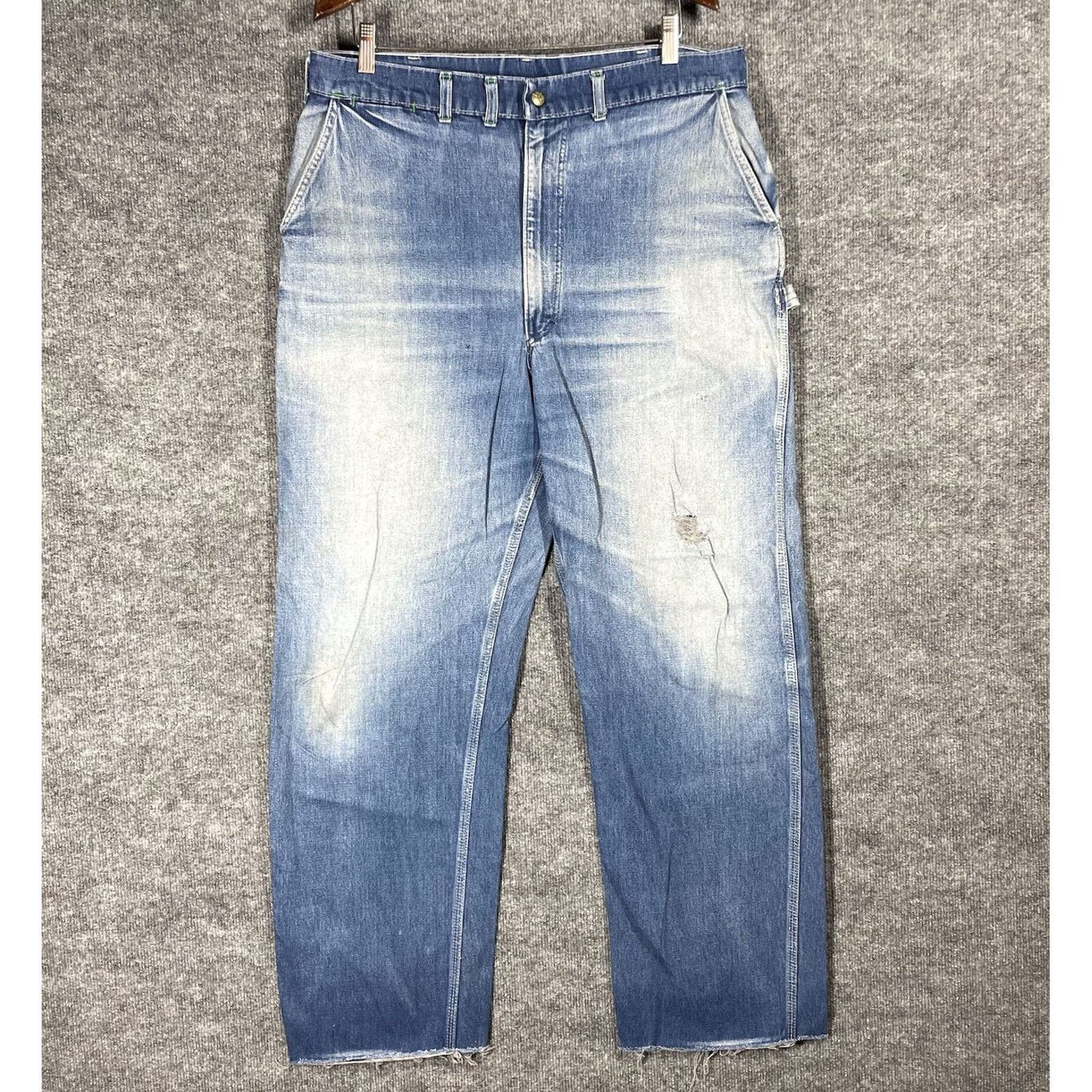 Vintage VINTAGE OshKosh B'gosh Denim Jeans 36x31 Carpenter USA Baggy Jeans Size US 36 / EU 52 - 2 Thumbnail