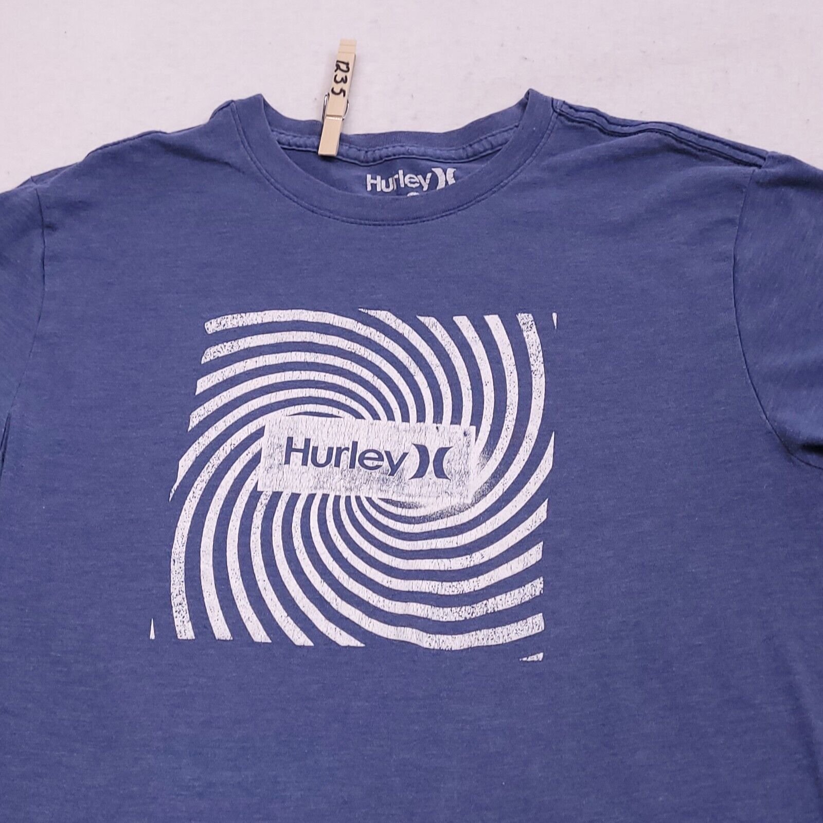 Hurley Hurley Casual Graphic T-Shirt Adult Mens Size Small Blue Size US S / EU 44-46 / 1 - 1 Thumbnail