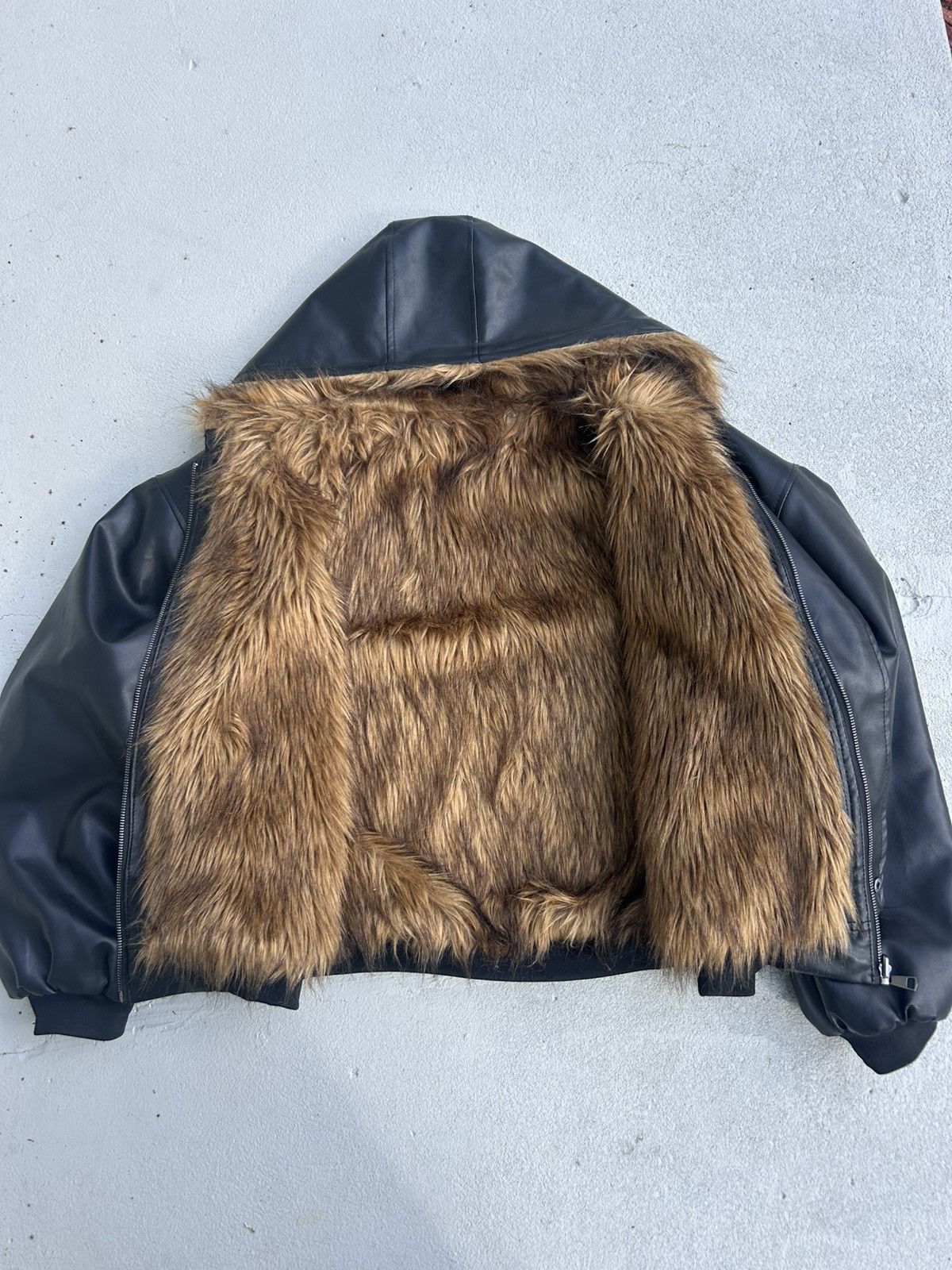 Other Reversible Faux Fur x Leather Jacket Size US L / EU 52-54 / 3 - 5 Thumbnail