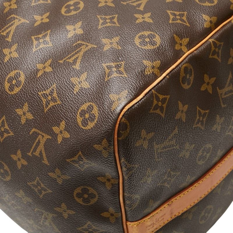 Louis Vuitton Louis Vuitton Monogram Keepall Bandouliere 60 Boston Bag Size ONE SIZE - 6 Thumbnail
