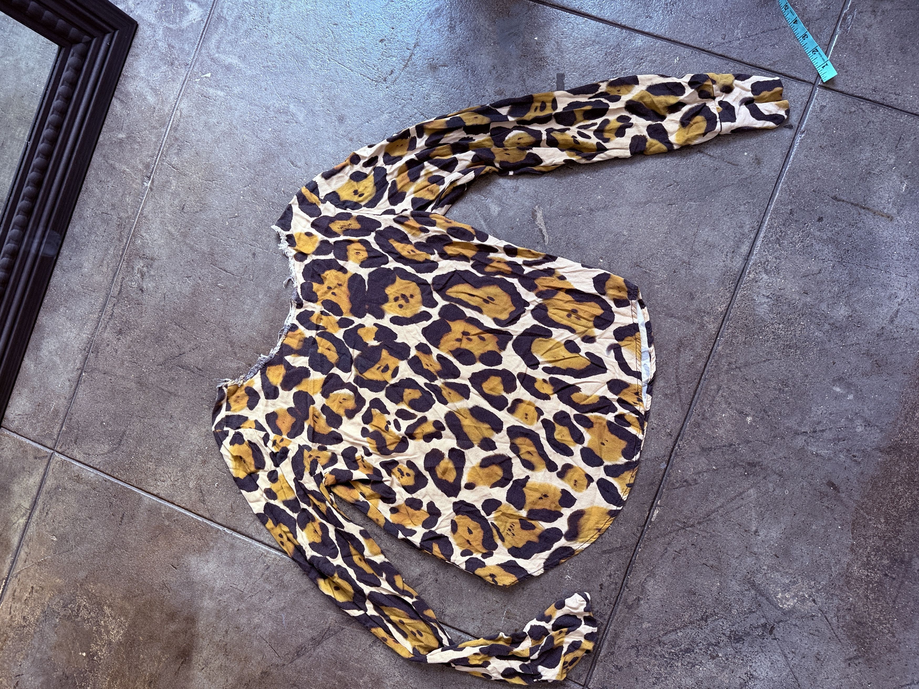 Vivienne Westwood Anglomania 2017 Viscose Leopard Longsleeve Shirt Size M / US 6-8 / IT 42-44 - 2 Thumbnail
