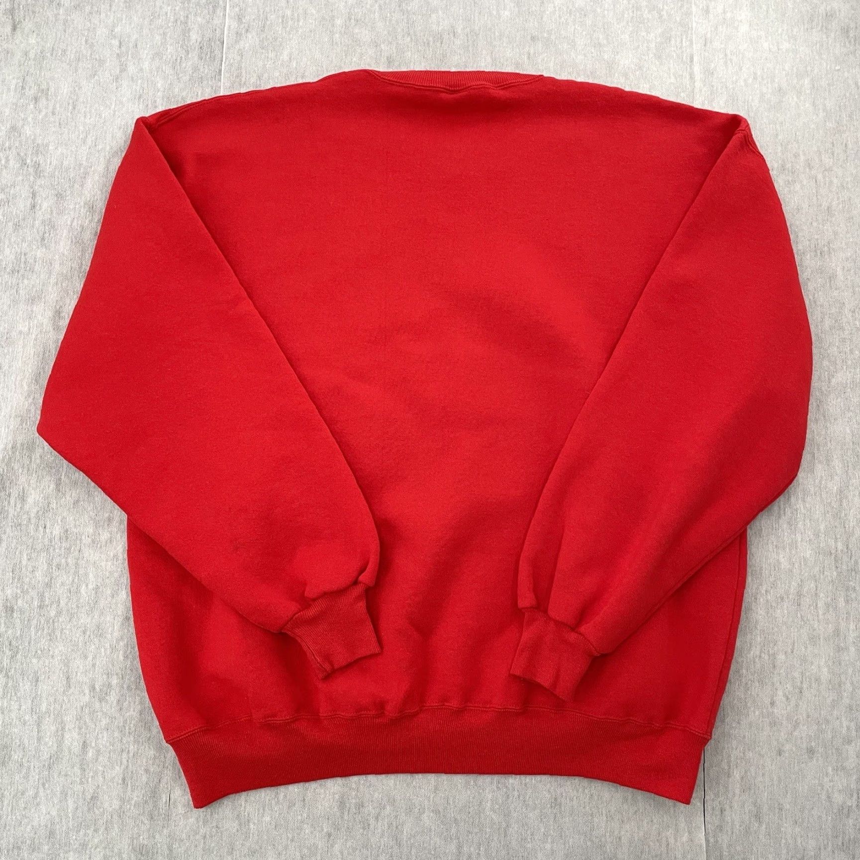 Russell Athletic VINTAGE Russell Athletic Allegheny Sweater Pullover Shirt Mens 2XL Red USA Crew Neck Fleece Logo Cotton Blend Polyester Instant Washable Size US XXL / EU 58 / 5 - 2 Thumbnail
